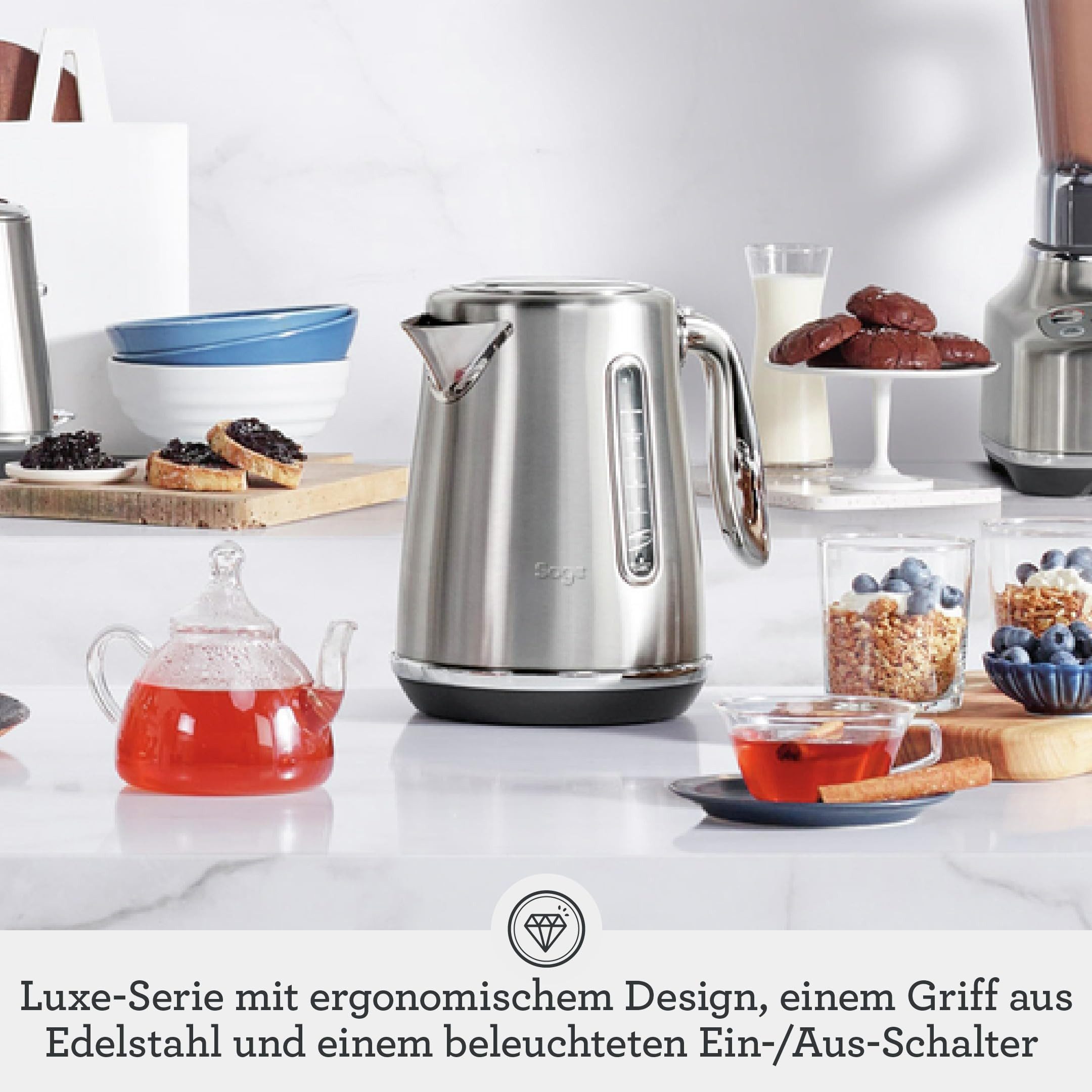 Sage Wasserkocher Sage The Soft Top Luxe Wasserkocher