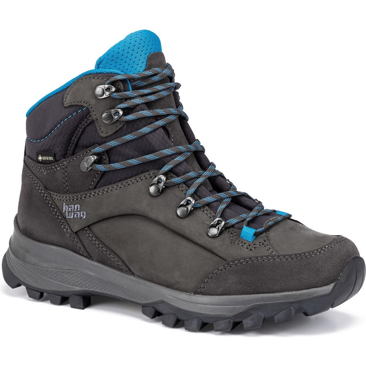 Hanwag Banks Lady GTX Hikingschuh Komfortabler Wanderschuh aus Nubukleder mit wasserdichtem GORE-TEX