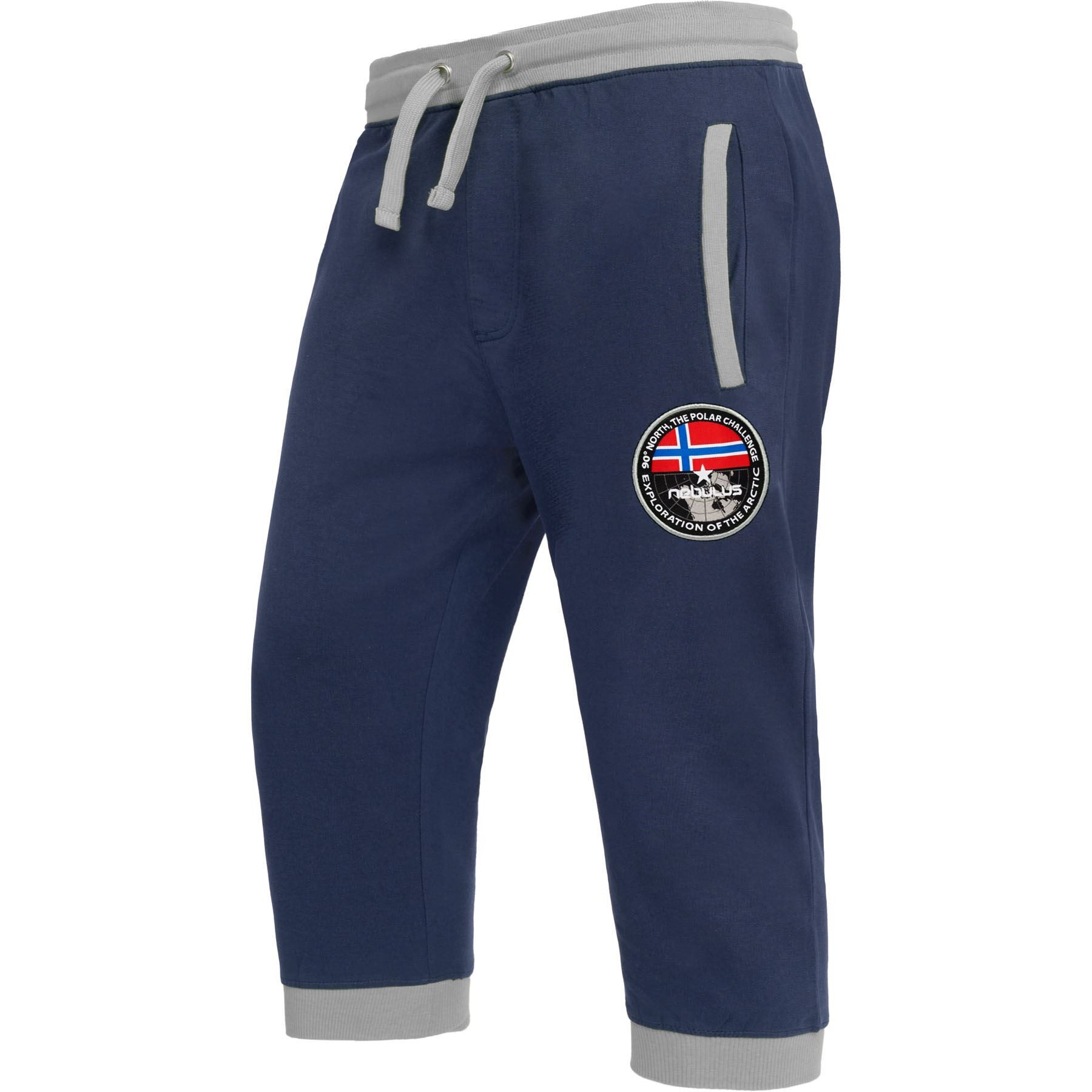 Nebulus Hose & Shorts CAPRI, P4907 - Herren, navy-grau, XL