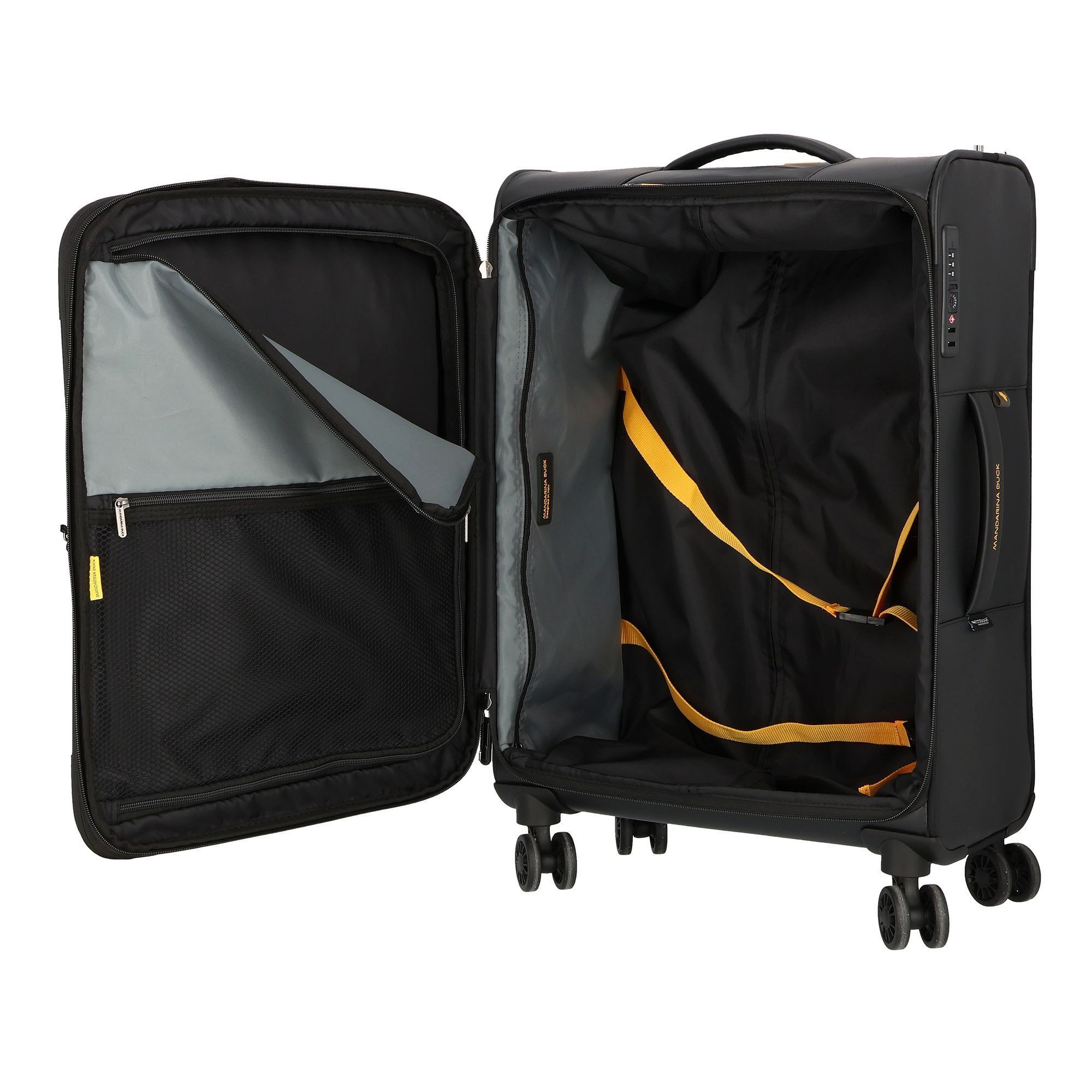 Mandarina Duck Weichgepäck-Trolley Eco Coated, 4 Rollen, Polyester