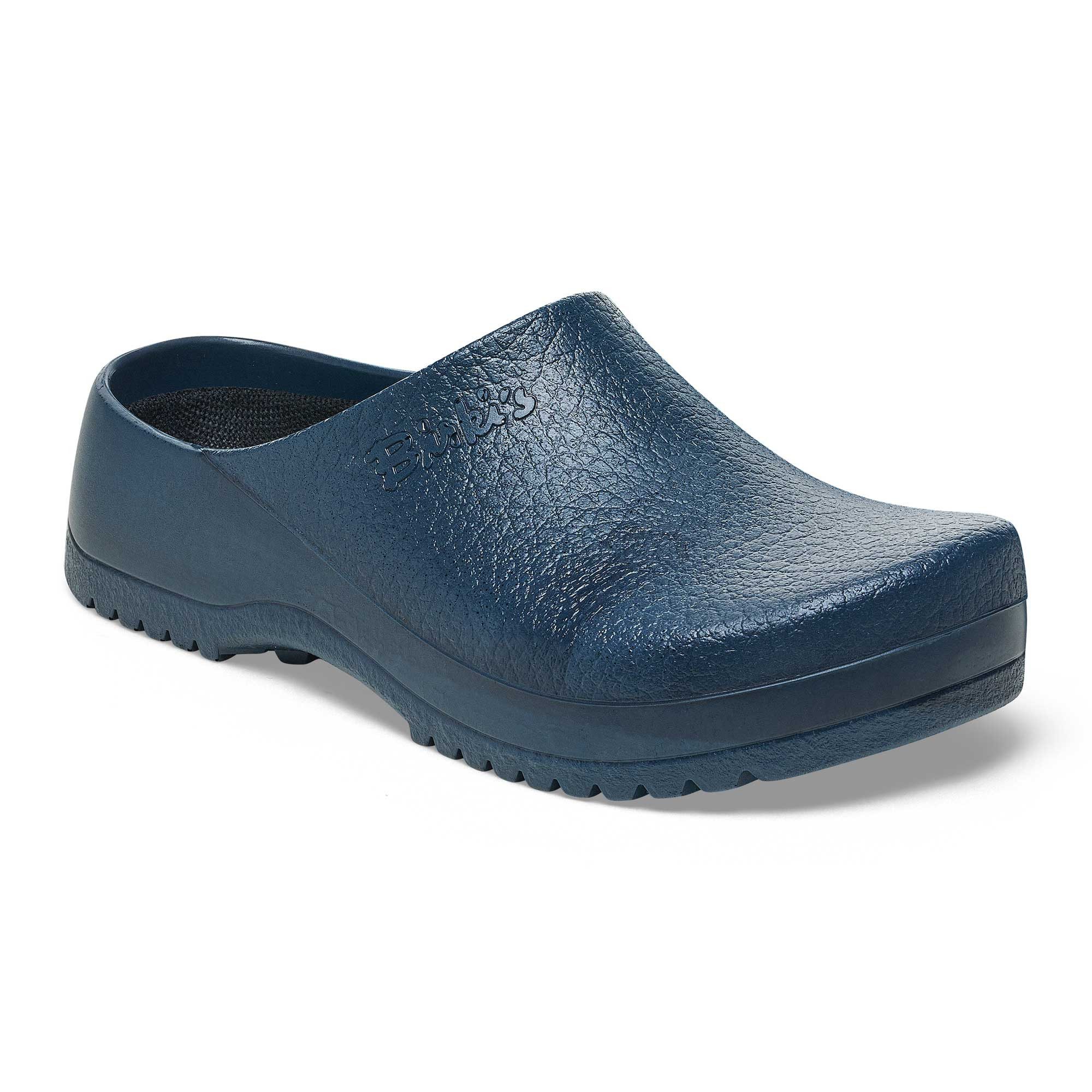 Birkenstock Berufsschuhe Damen & Herren - Einlagengeeignet - Super Birki Fusion Clog Auswechselbares Kork-Latex-Fußbett waschbar bis 30°C - Clog bis 80°C