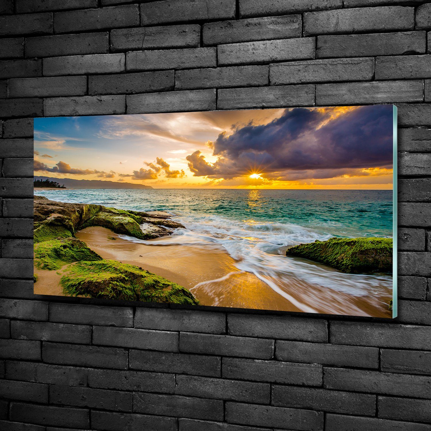 Tulup Glasbild Glasbilder Wanddekoration Bilder Fotobilder günstig online kaufen