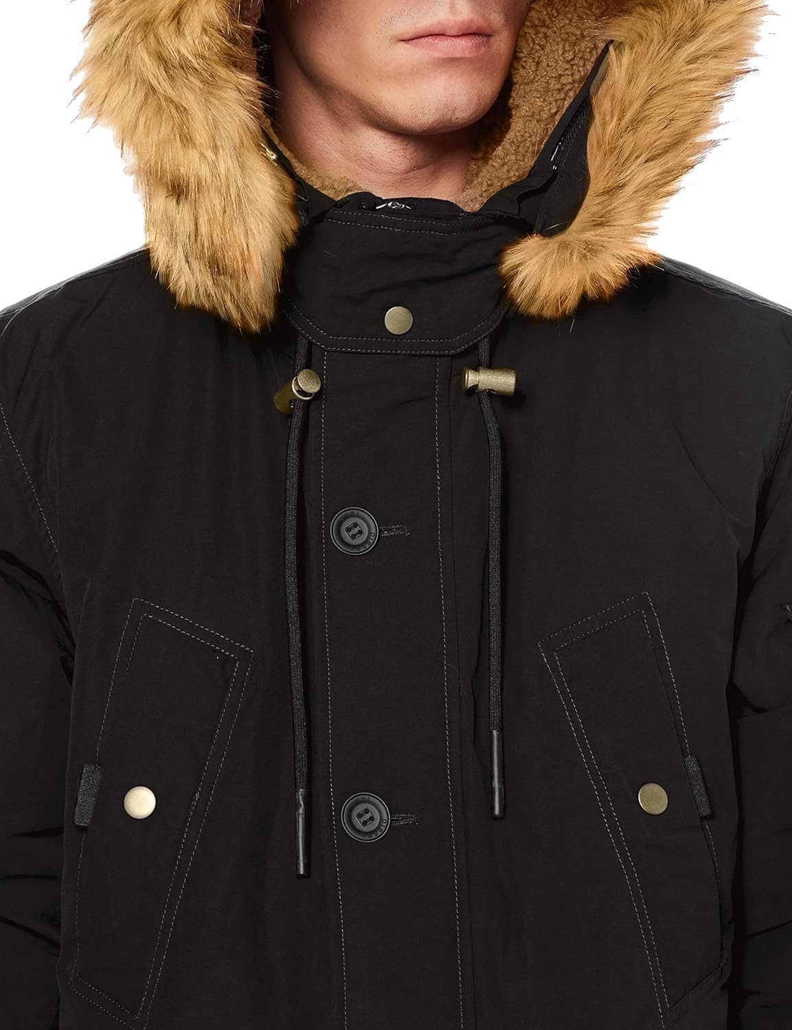 Diesel Parka Diesel W-Colby-21 Green Label Padded Parka