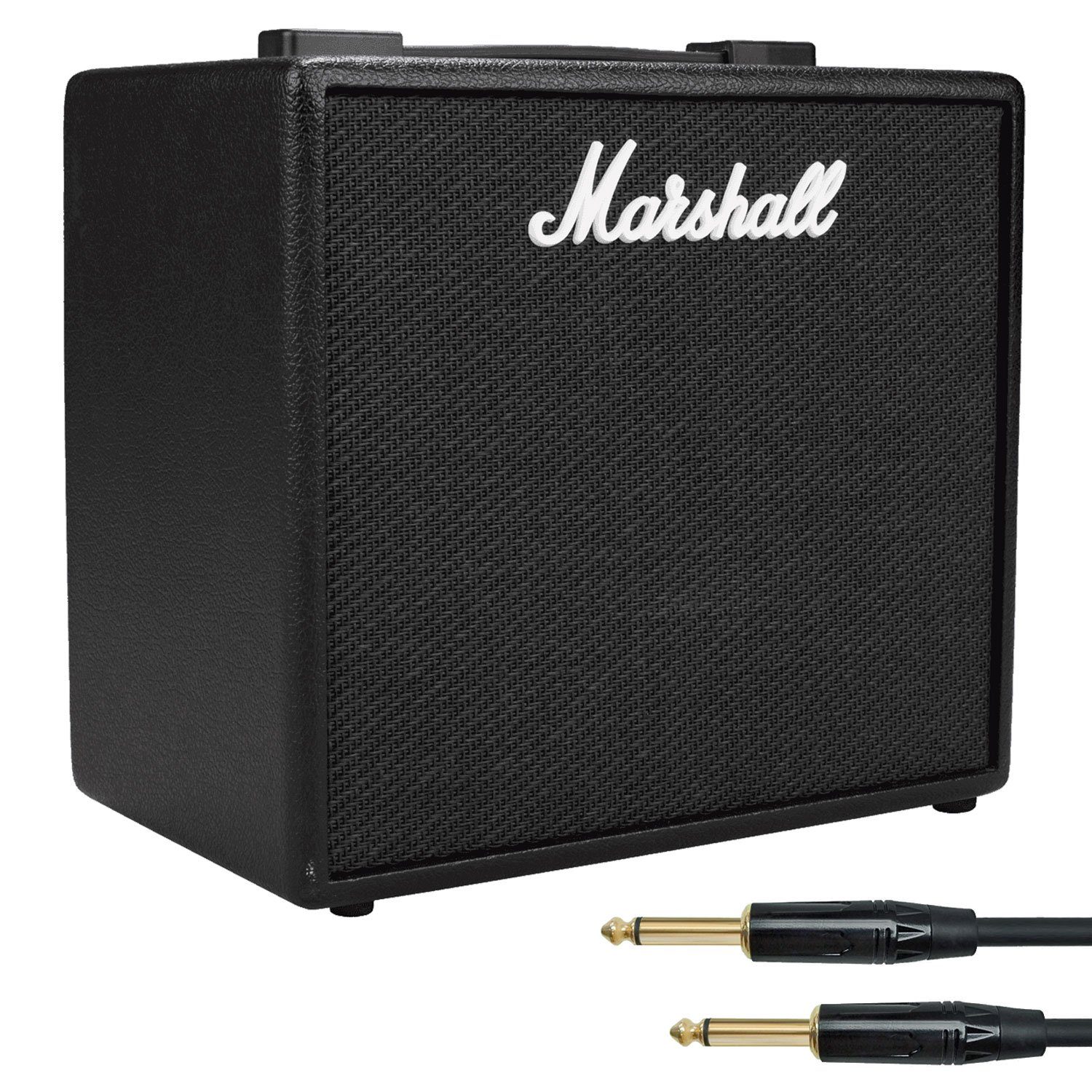 E-Gitarre Marshall Code 25 Combo Gitarren-Verstärker mit Kabel