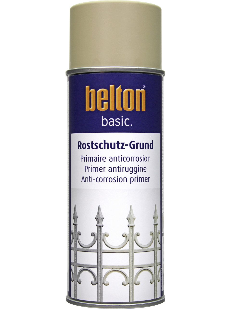 belton Sprühlack Belton basic Grundierung Rostschutz 400 ml beige