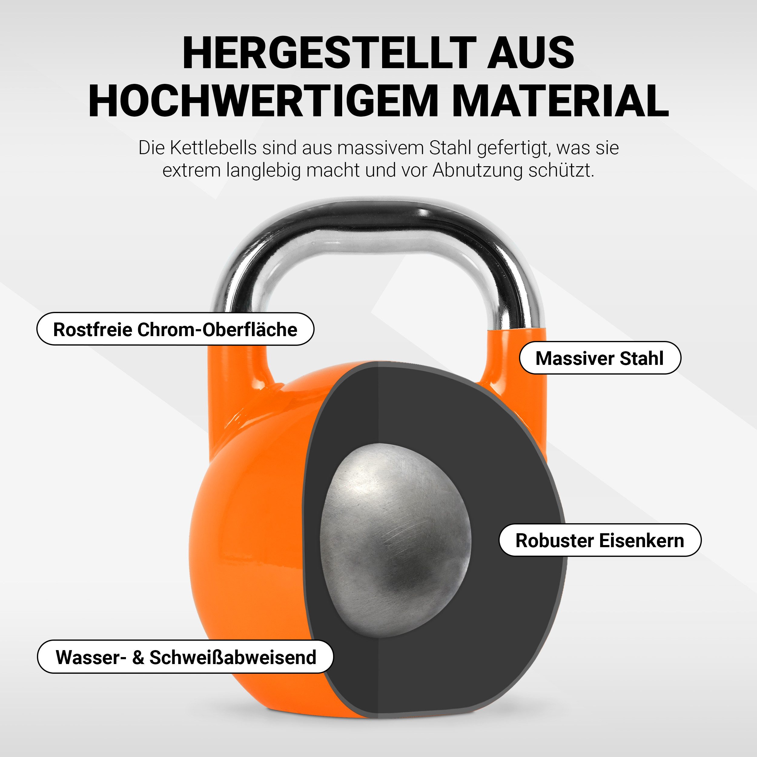 MSports® Kettlebell Kettlebell Competition 4 - 32 kg