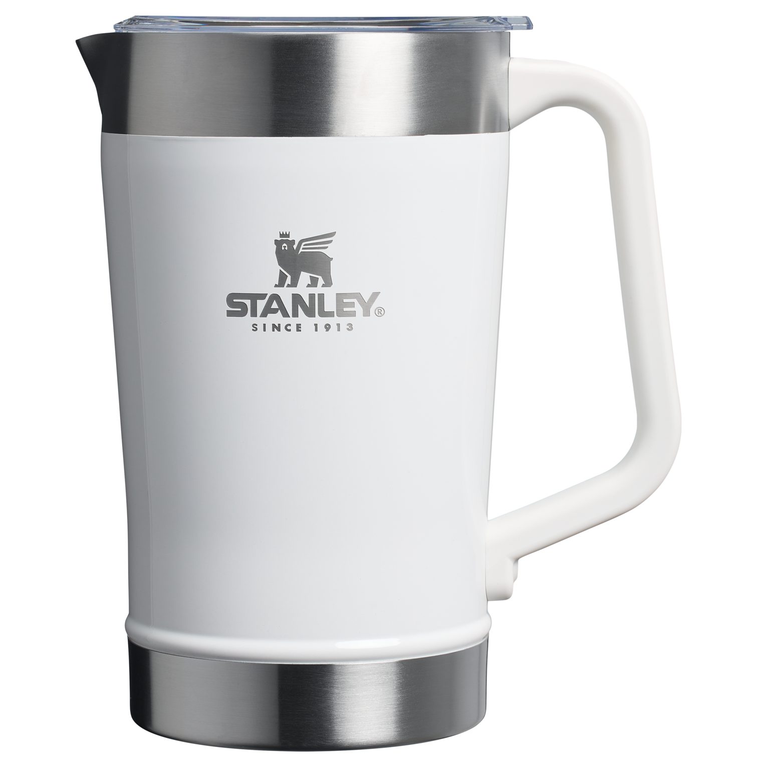 STANLEY Trinkflasche Stanley STAY CHILL CLASSIC PITCHER 64oz/1900ml, Frost Glass (weiß)