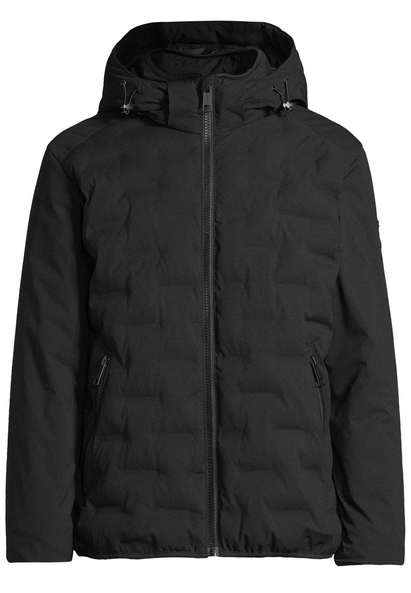 COVERED Steppjacke Henry M60192CO große Kapuze abnehmbar, nahtlos-gewebte Kammern, Windschutzblende
