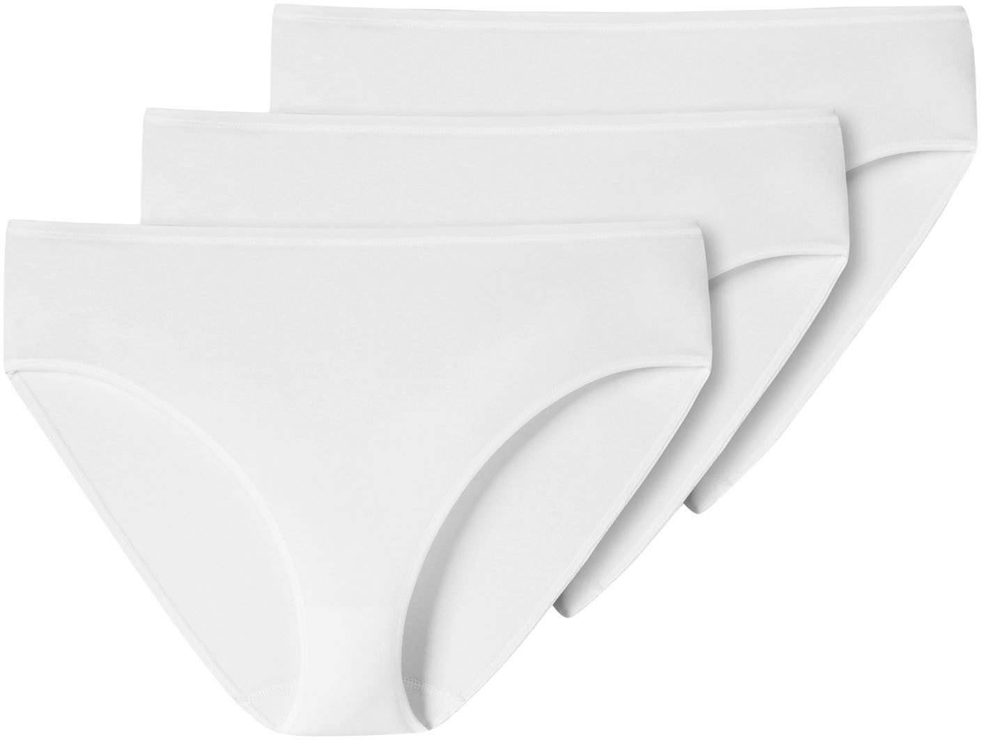 Schiesser Bikinislip Cotton Essentials (3er-Pack) mit perfekter Passform günstig online kaufen