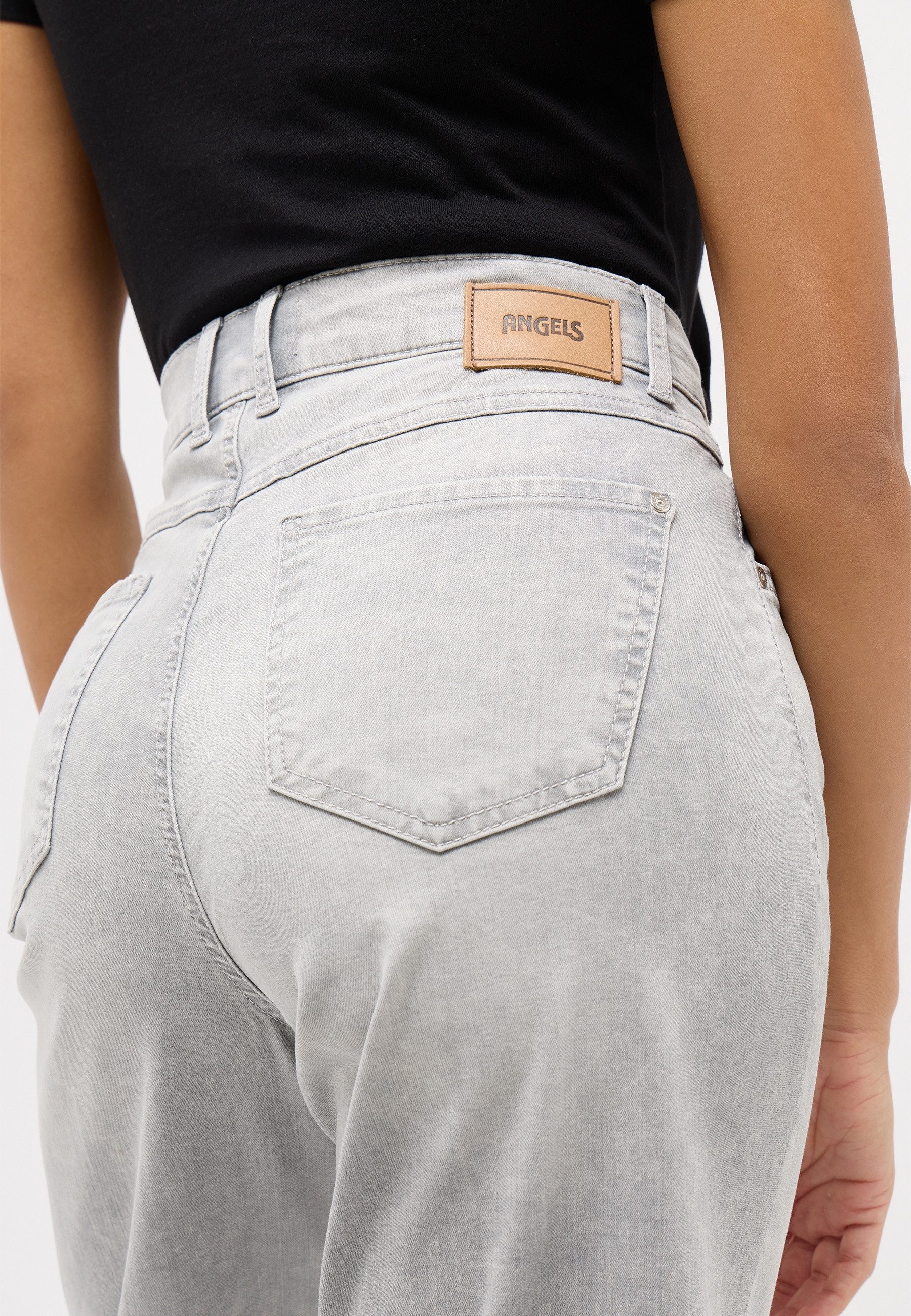 ANGELS Straight-Jeans Linn Culotte