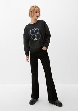 s.Oliver Sweatshirt Sweatshirt mit Frontprint