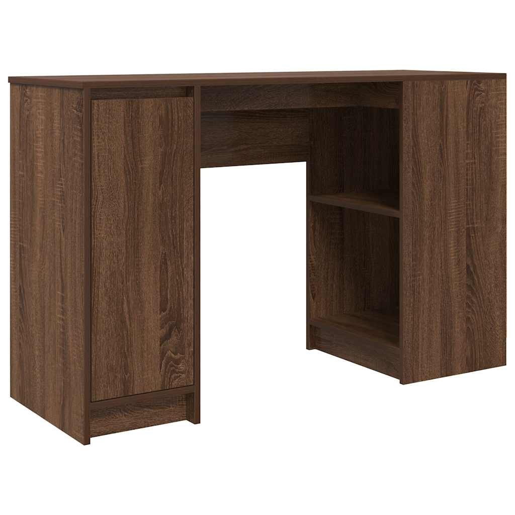 vidaXL Schreibtisch Schreibtisch Braun Eichen-Optik 120x42x76 günstig online kaufen