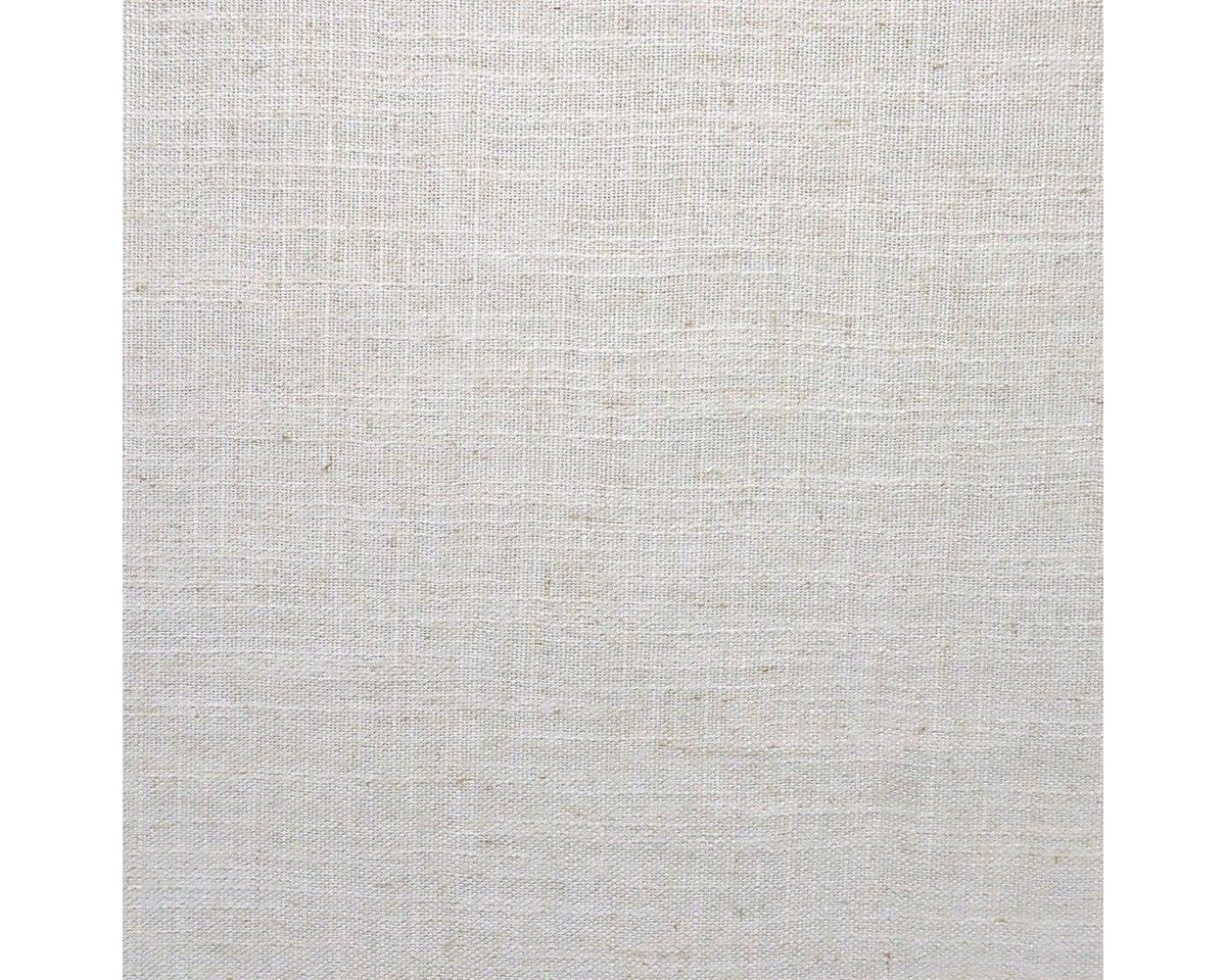 Thumbnail - Stofferia Stoff Dekostoff Leinen-Viskose Uni Coen Ecru, Breite 140 cm, Meterware