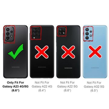 CoolGadget Handyhülle Silikon Colour Series Slim Case für Samsung Galaxy A23 5G 6,6 Zoll, Hülle weich Handy Cover für Samsung A23 Schutzhülle