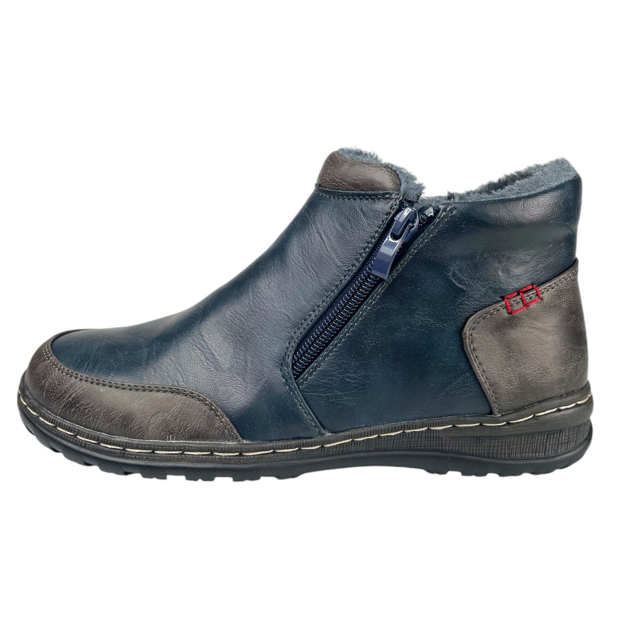 Taschen4life Damen Stiefelette 9680 Stiefelette 2 farbig, warm gefüttert, 2 günstig online kaufen