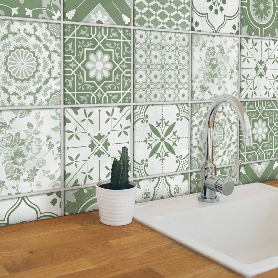 K&L Wall Art Fliesenaufkleber selbstklebend Klebefliese günstig online kaufen