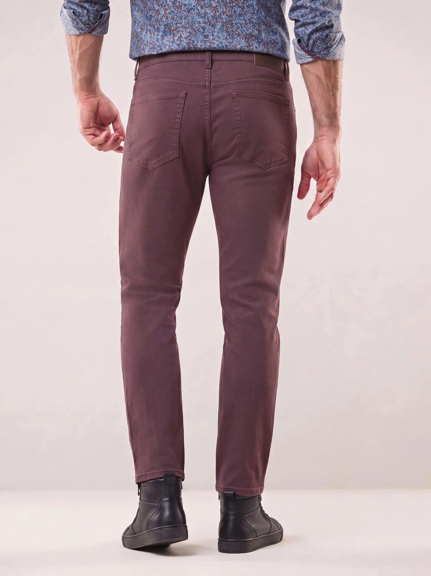 Walbusch 5-Pocket-Hose Herren Wärmende Five Pocket Regular fit, wärmend, Kurzgröße – Bild 3 von 4