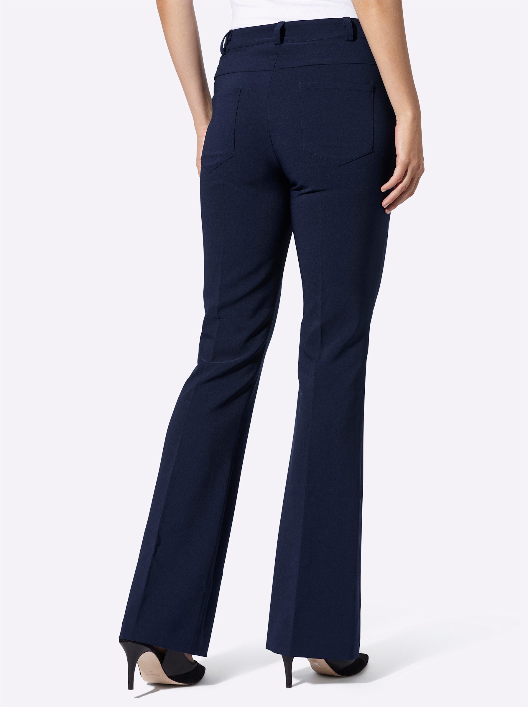 heine Jerseyhose Stretch-Hose Innenbeinlänge ca. 81 günstig online kaufen