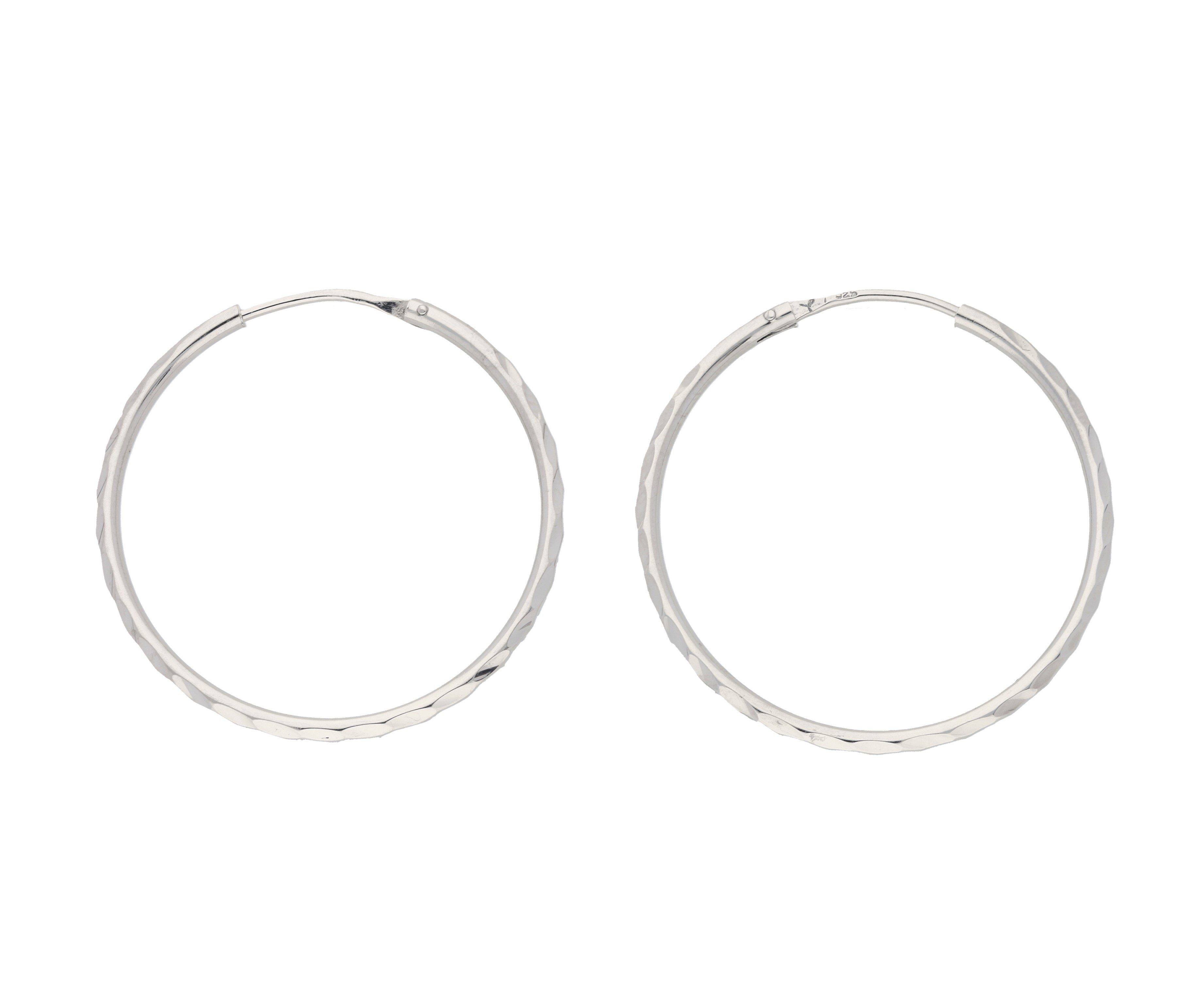 Vivance Paar Creolen Diamantiert – Bild 2 von 3