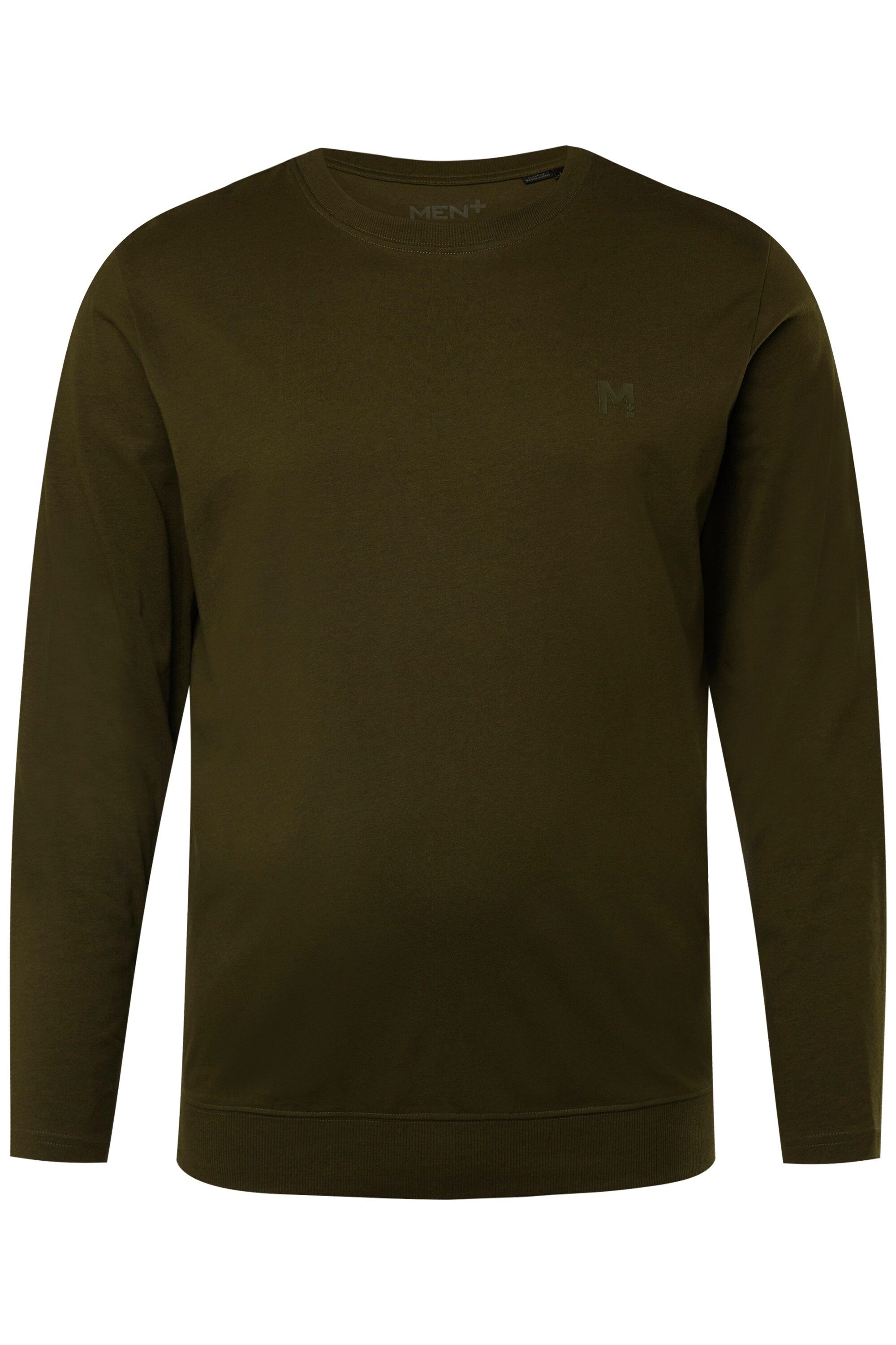 Men Plus T-Shirt Men+ Langarmshirt Basic günstig online kaufen