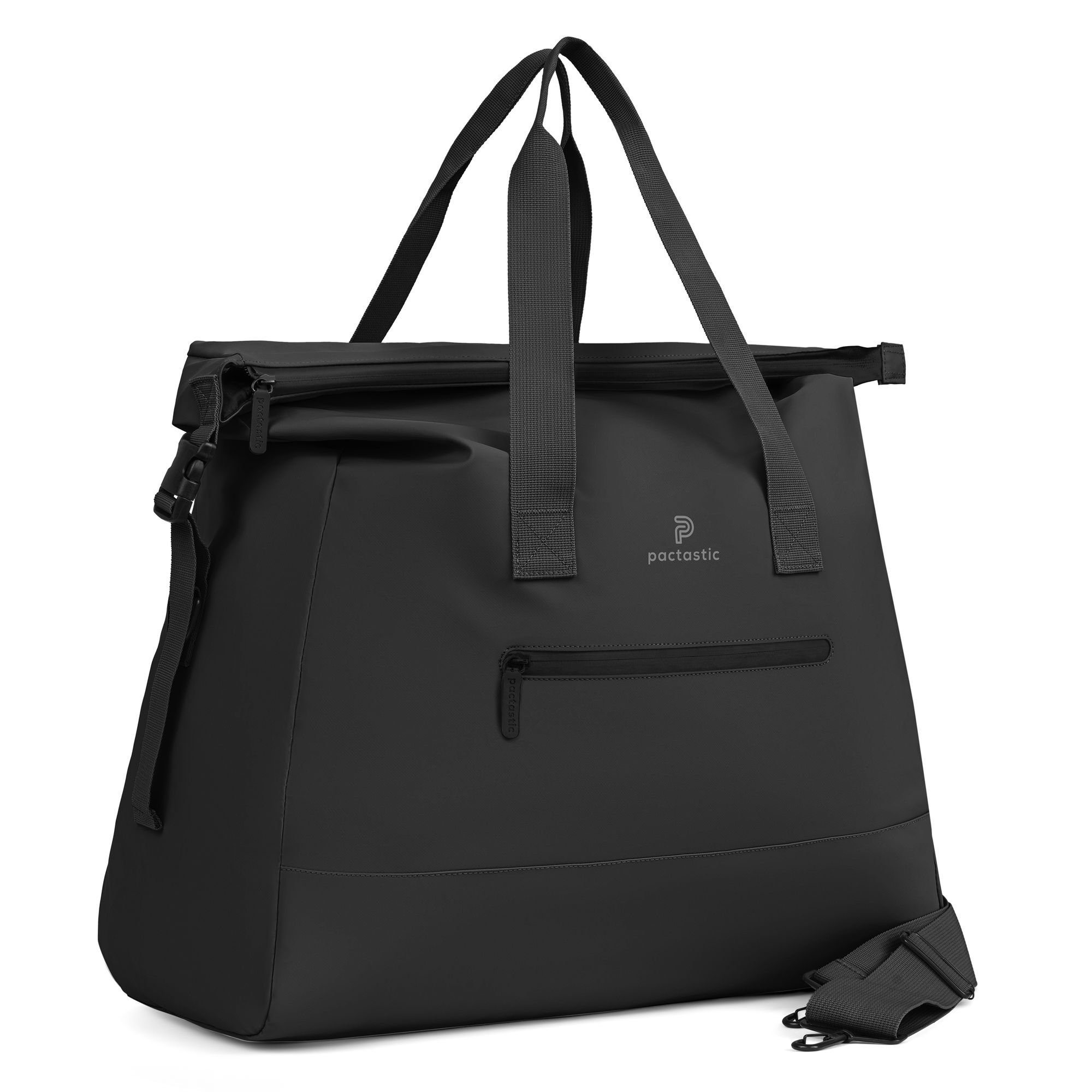 Pactastic Weekender Urban Collection, Veganes black Tech-Material