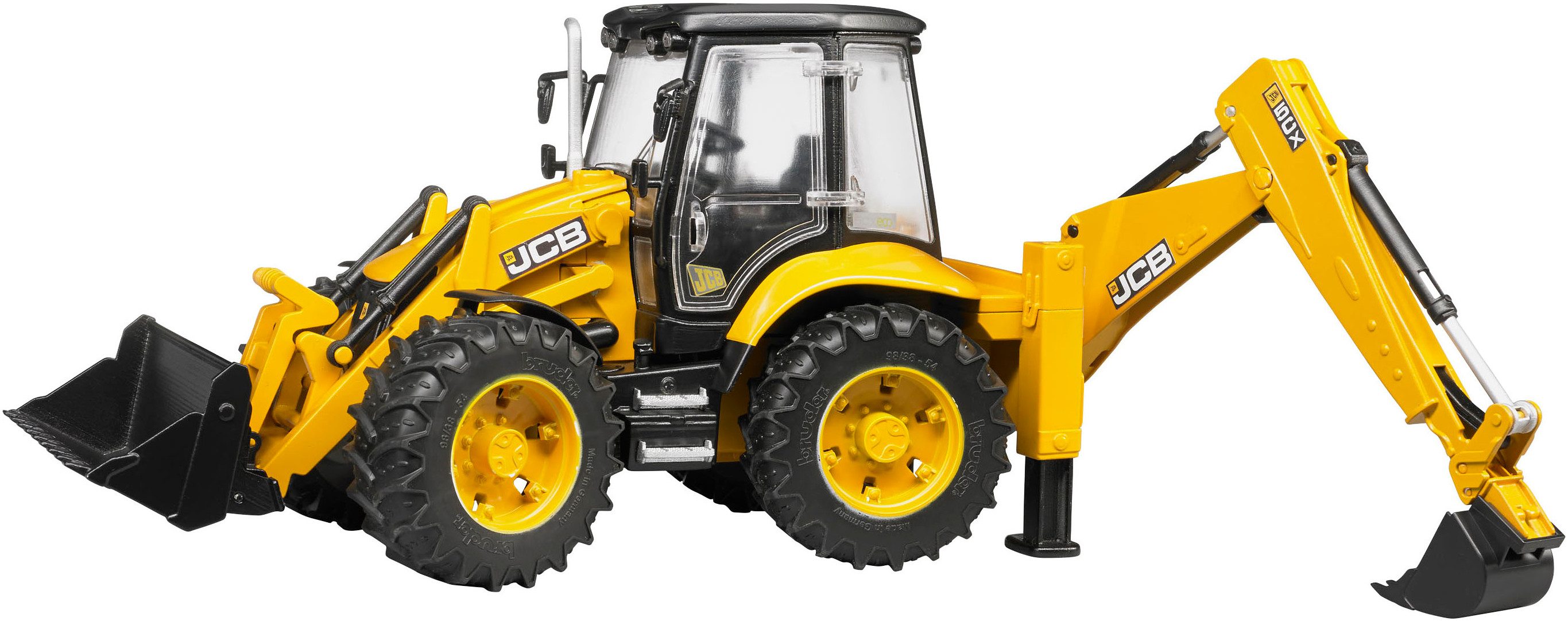 Bruder® Spielzeug-Bagger JCB 5CX eco Baggerlader 41 cm (02454), Made in Eur günstig online kaufen