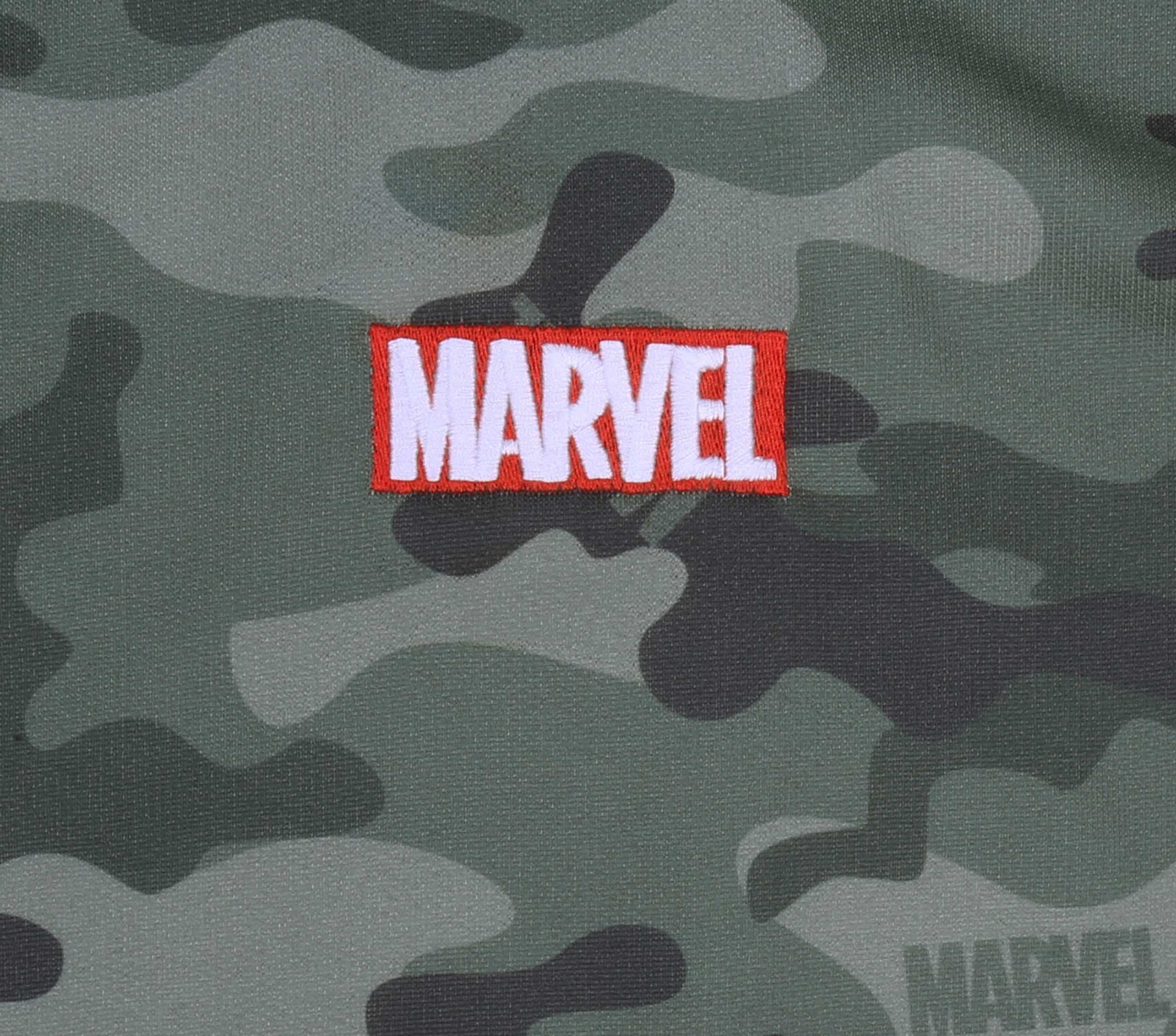 MARVEL Kapuzensweatshirt Grüner Militär-Pullover mit Kapuze MARVEL 8-9 Jahre