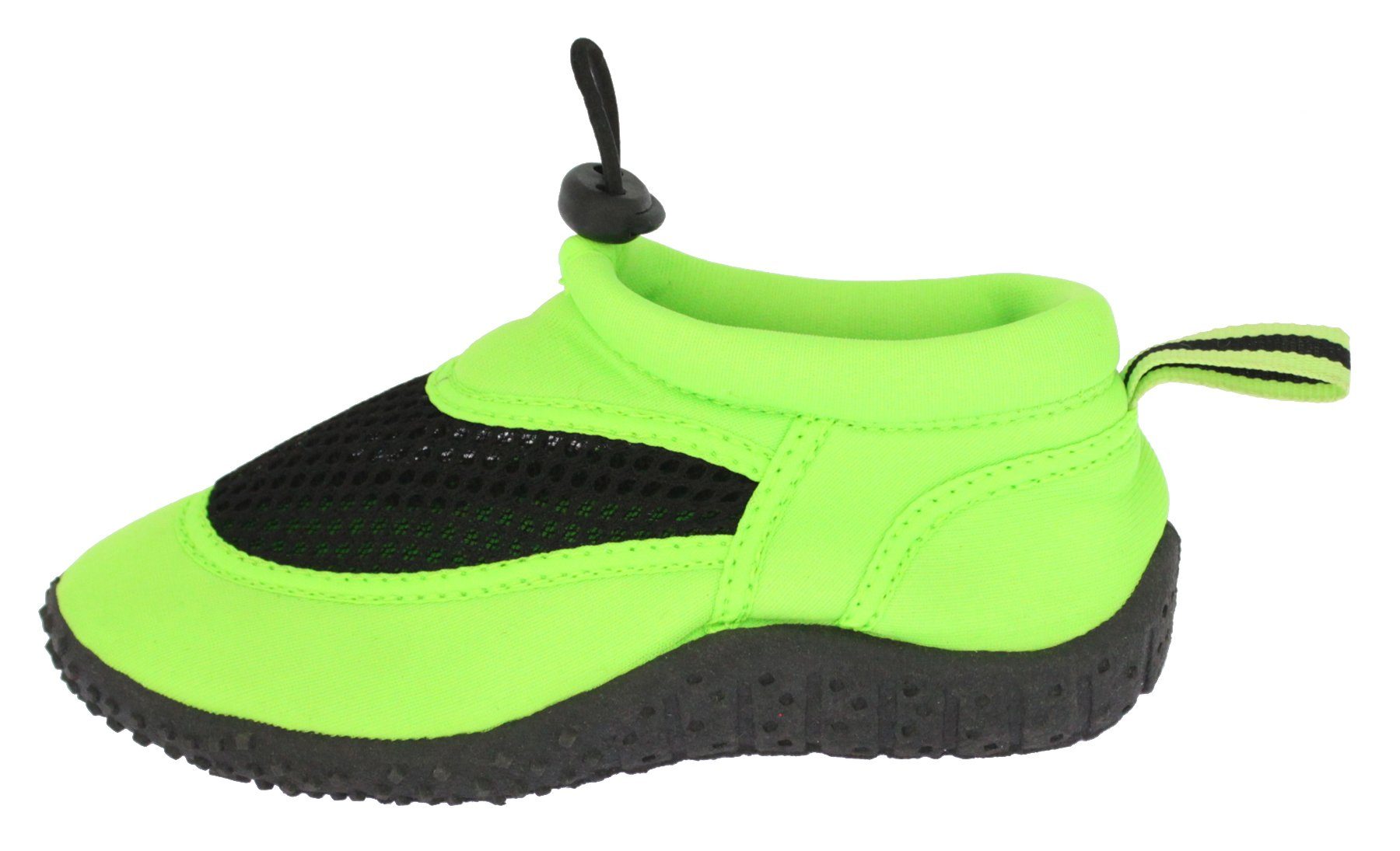 stabile flexible Aqua Füße Badeschuh für und Badeschuh grün rutschfeste Beck Strand) Laufsohle, (leichte, Pool geschützte Schuhe, an schnelltrocknend flexible,