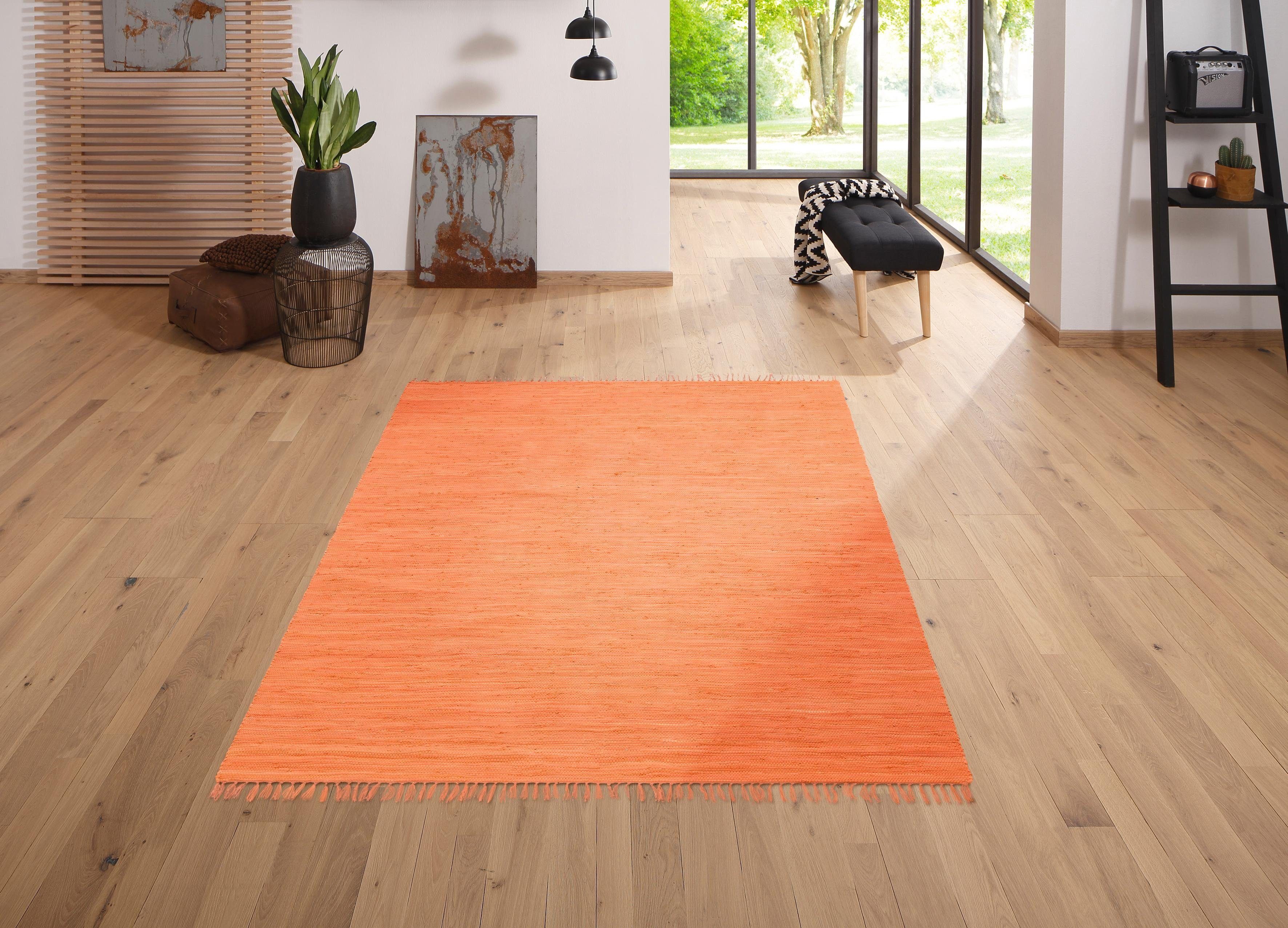 my home Teppich Ares, rechteckig, Höhe: günstig online kaufen