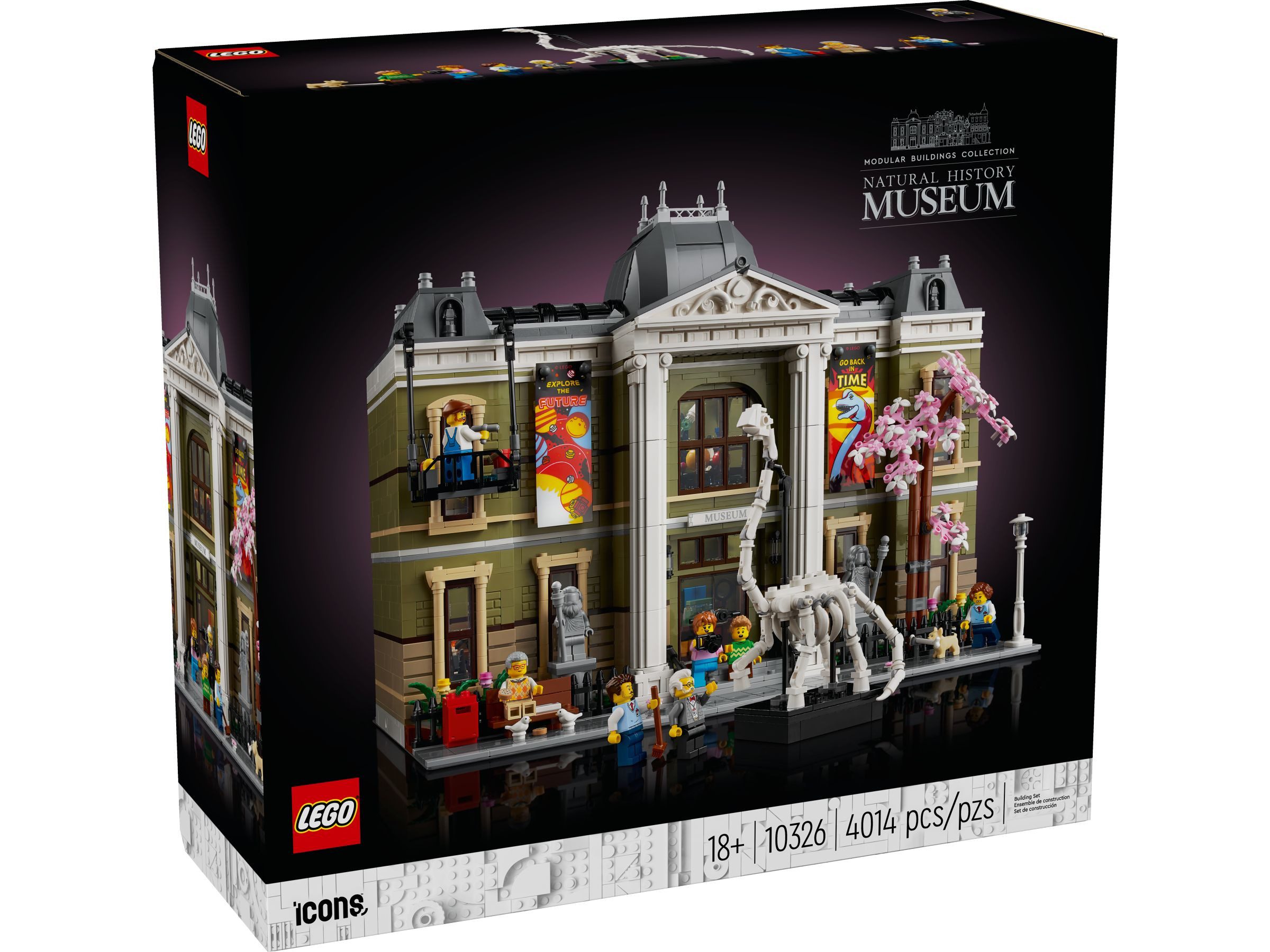LEGO® Icons 10326 Naturhistorisches Museum Konstruktionsspielsteine günstig online kaufen
