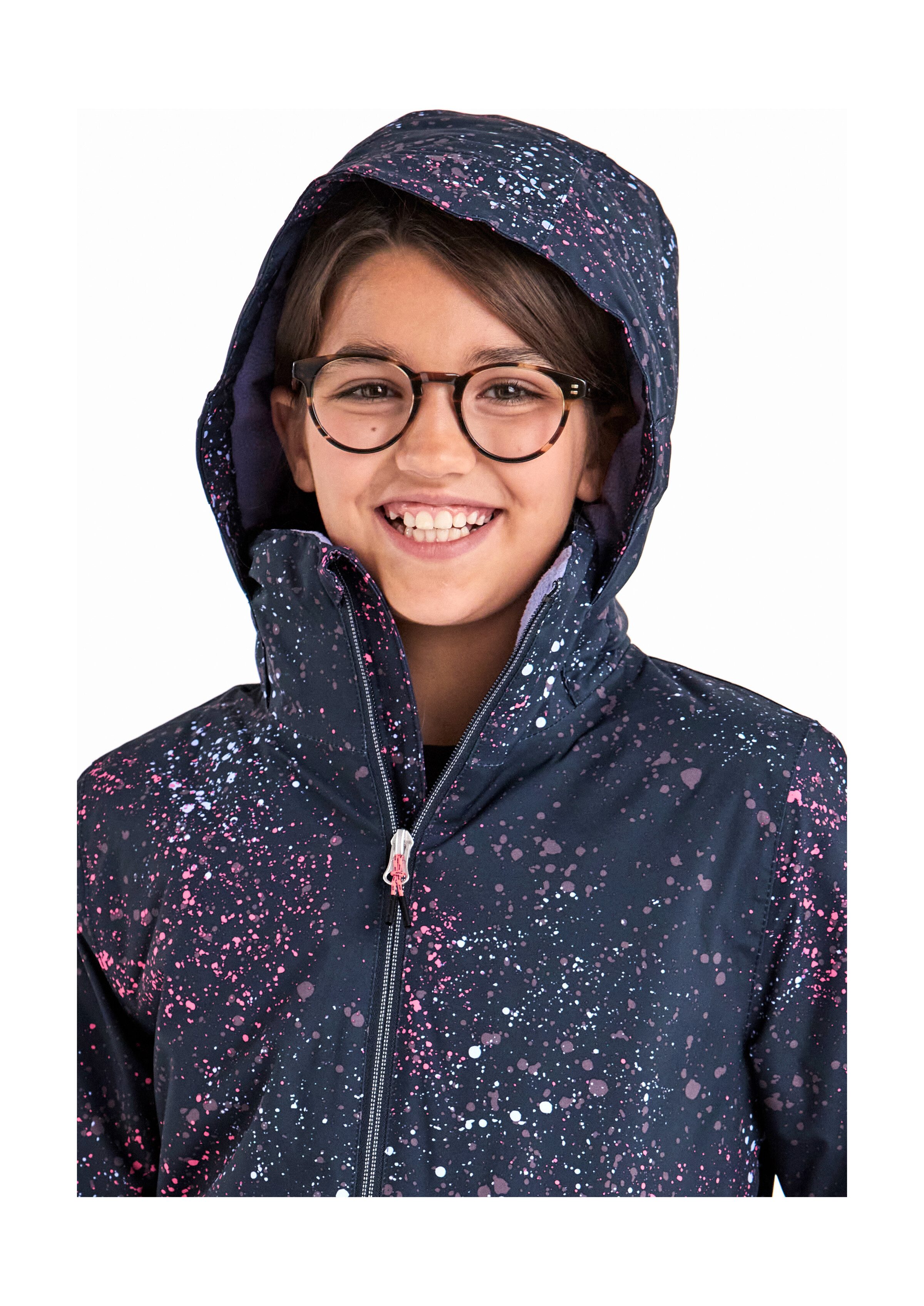 Killtec Outdoorjacke KOW 197 GRLS JCKT Wasserdicht, atmungsaktiv, verstellbar, Fleece-Futter