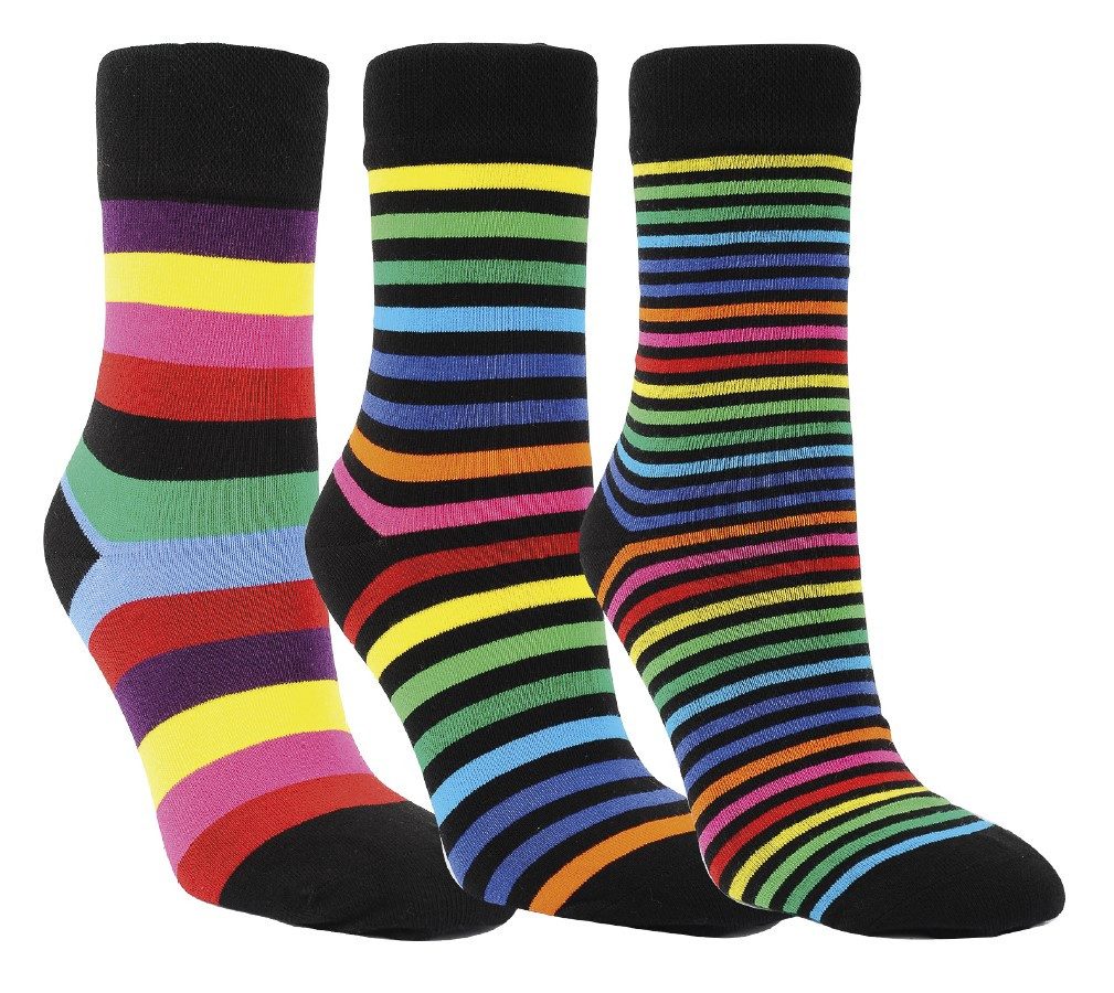 RS Harmony Basicsocken 3 Paar RS. Harmony 12023 Zuckerstange Ringelsocken 3 günstig online kaufen