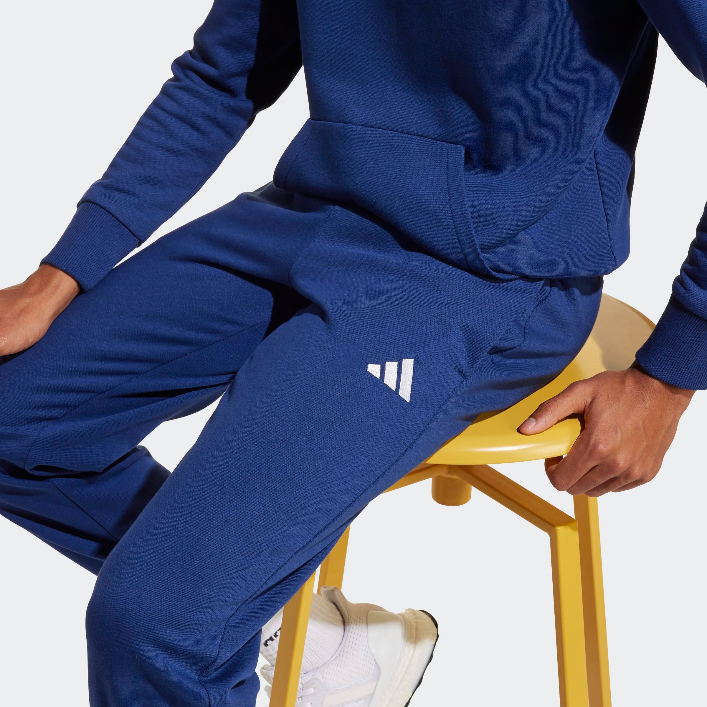 adidas Sportswear Sporthose ESSENTIALS KIDS sportlicher Stil, für Kinder, aus Baumwolle und Polyester
