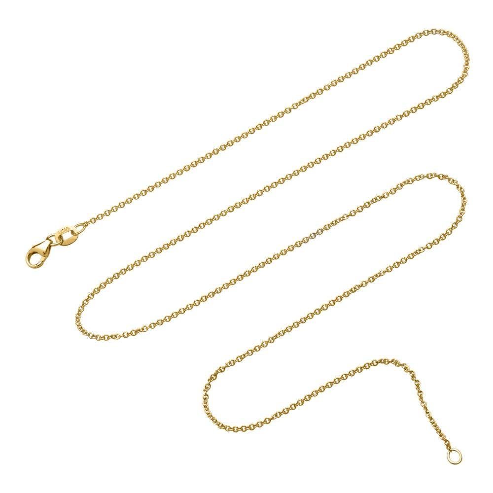 Unique Goldkette Ankerkette aus 375er Go...