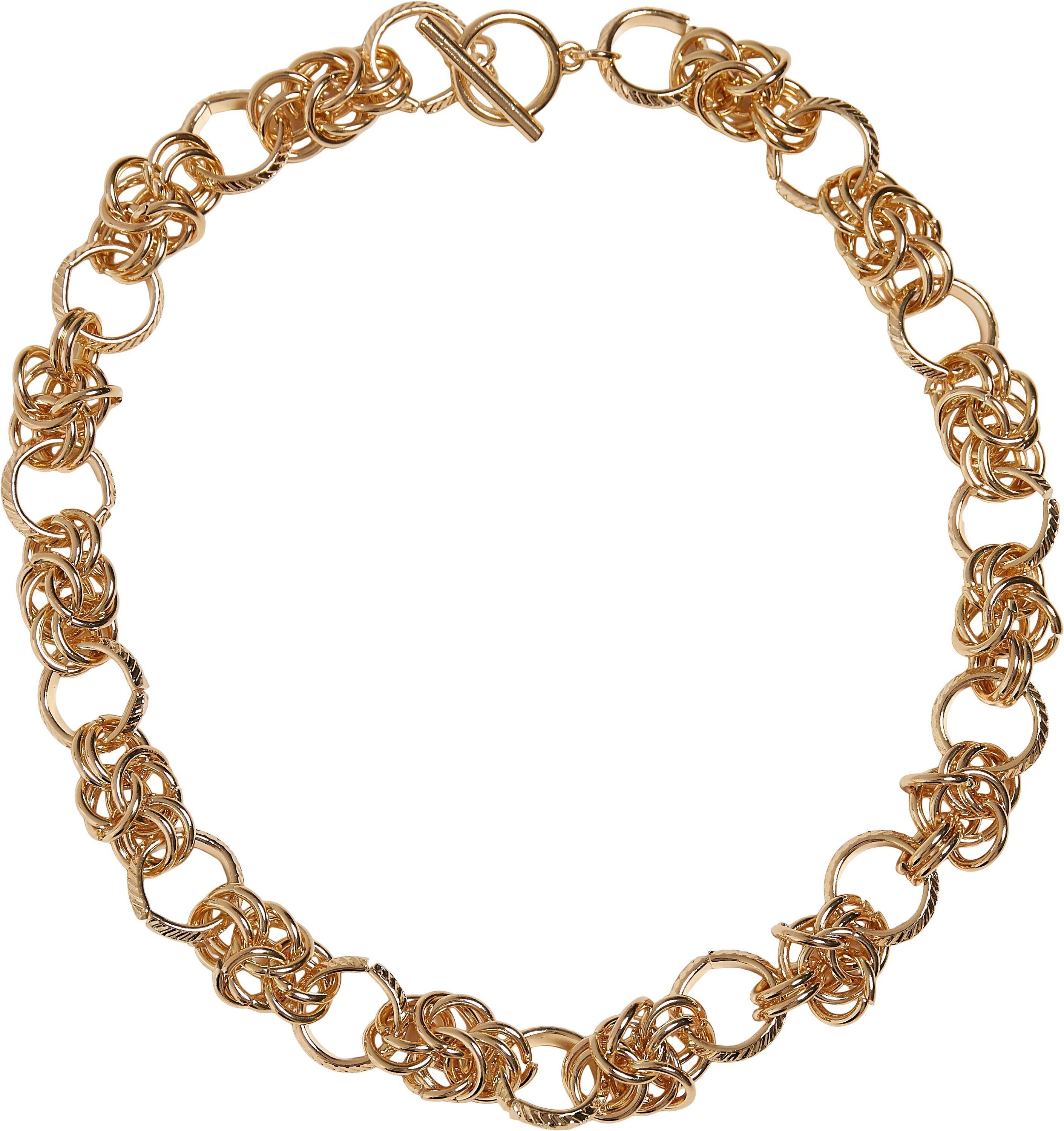 CLASSICS Necklace URBAN Accessoires Edelstahlkette Multiring gold