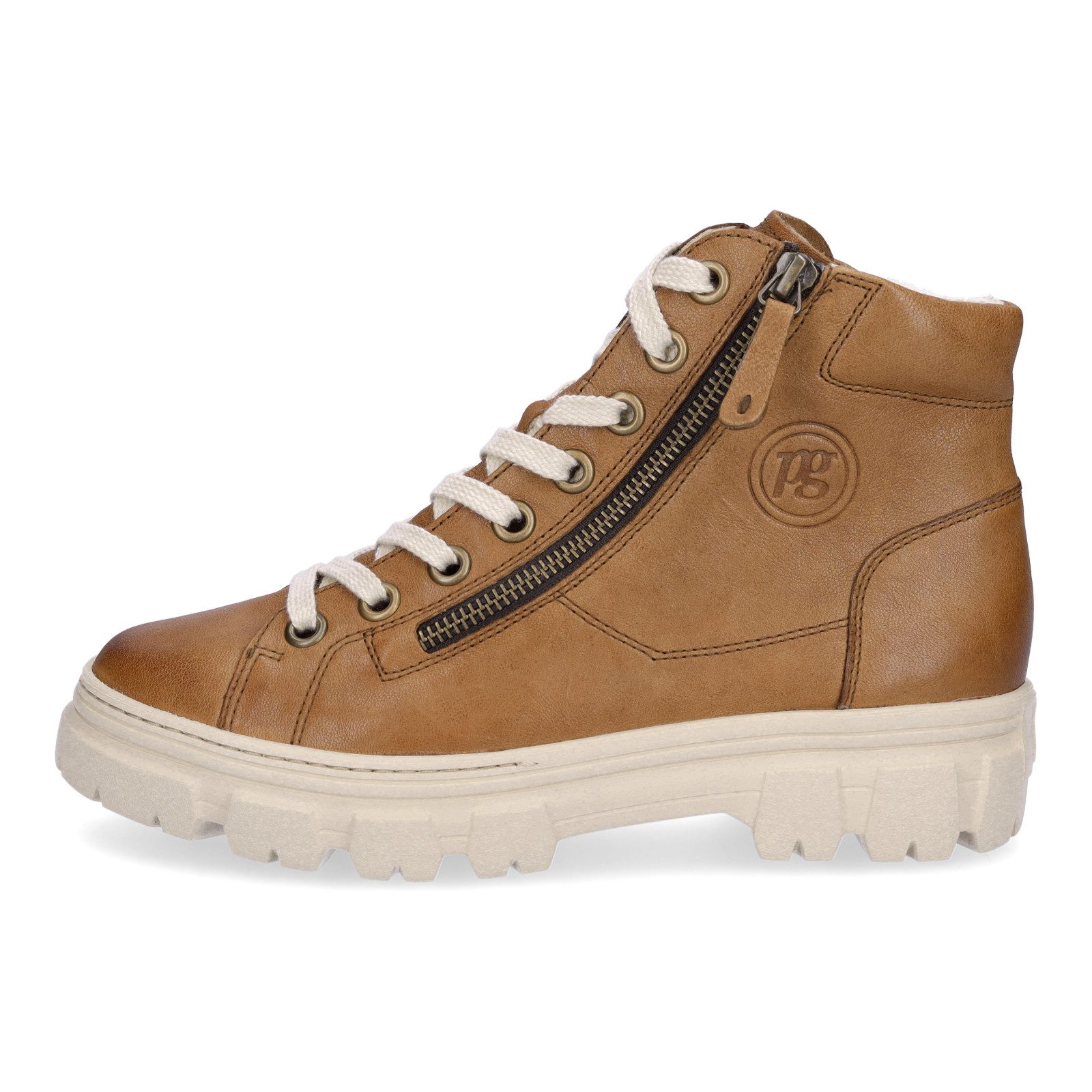 Paul Green Paul Green Damen High-Top Sneaker cognac Sneaker günstig online kaufen