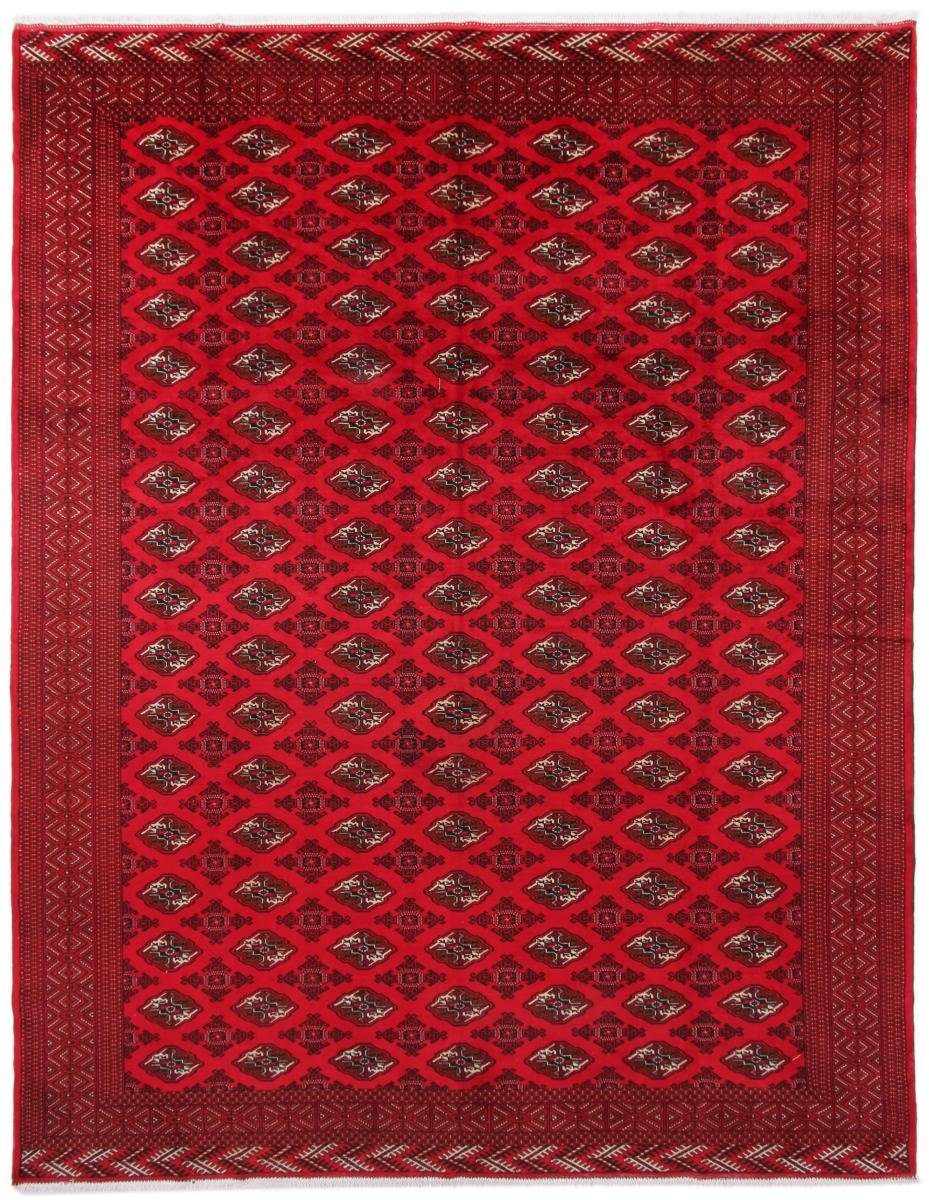 Orientteppich Turkaman 302x385 Handgeknüpfter Orientteppich / Perserteppich, Nain Trading, rechteckig, Höhe: 6 mm