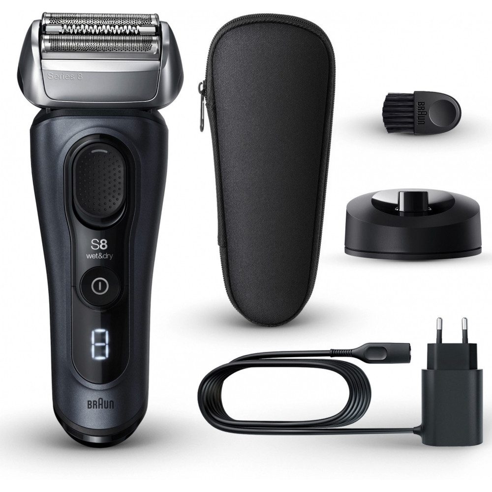 Braun Körperrasierer Braun Series 8 - 8513s Elektrorasierer für Männer., Premium-Rasierer für Männer