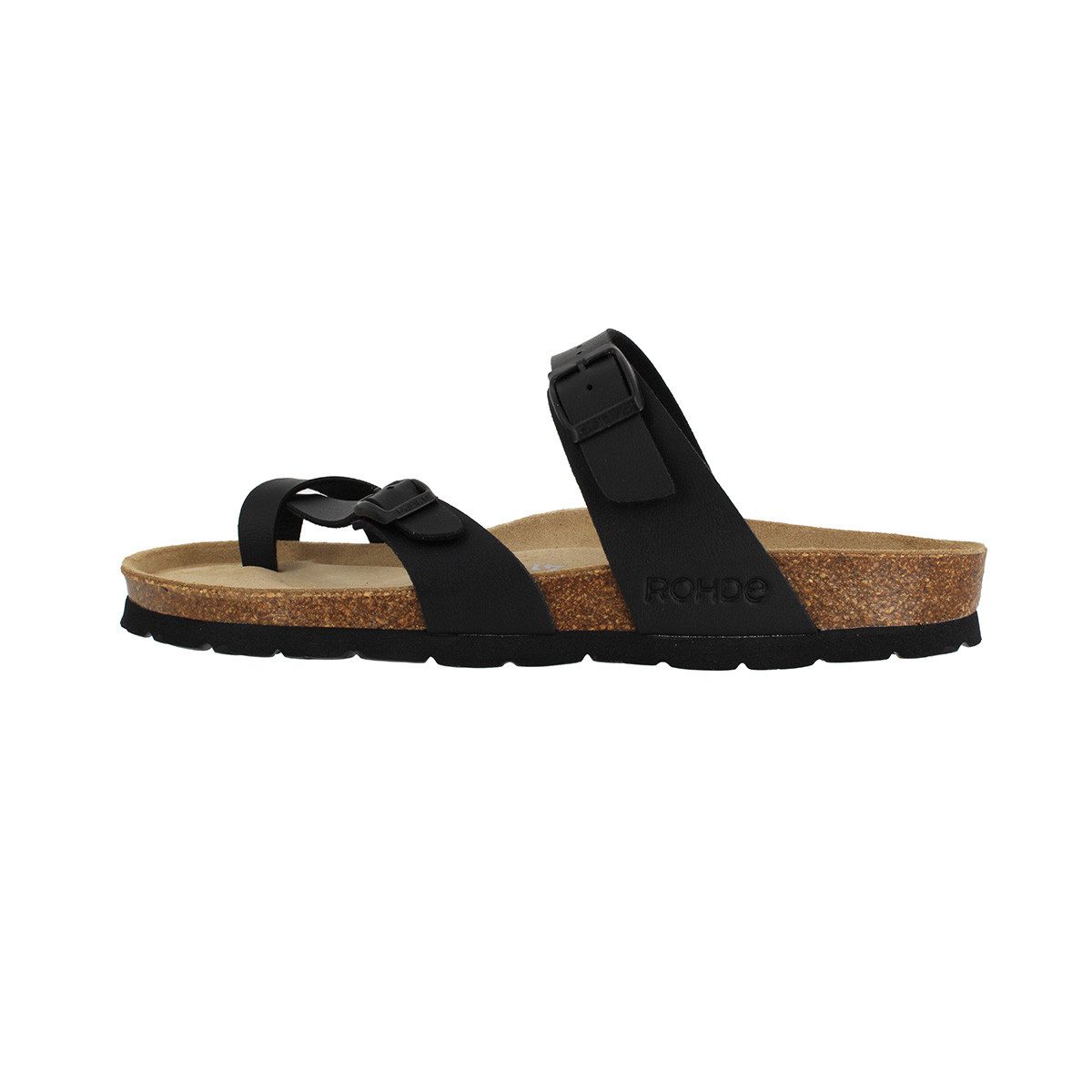 Rohde Alba Pantolette (1-tlg) Pantoletten - Verstellbare Schnallen, Flexible und langlebige Sohle