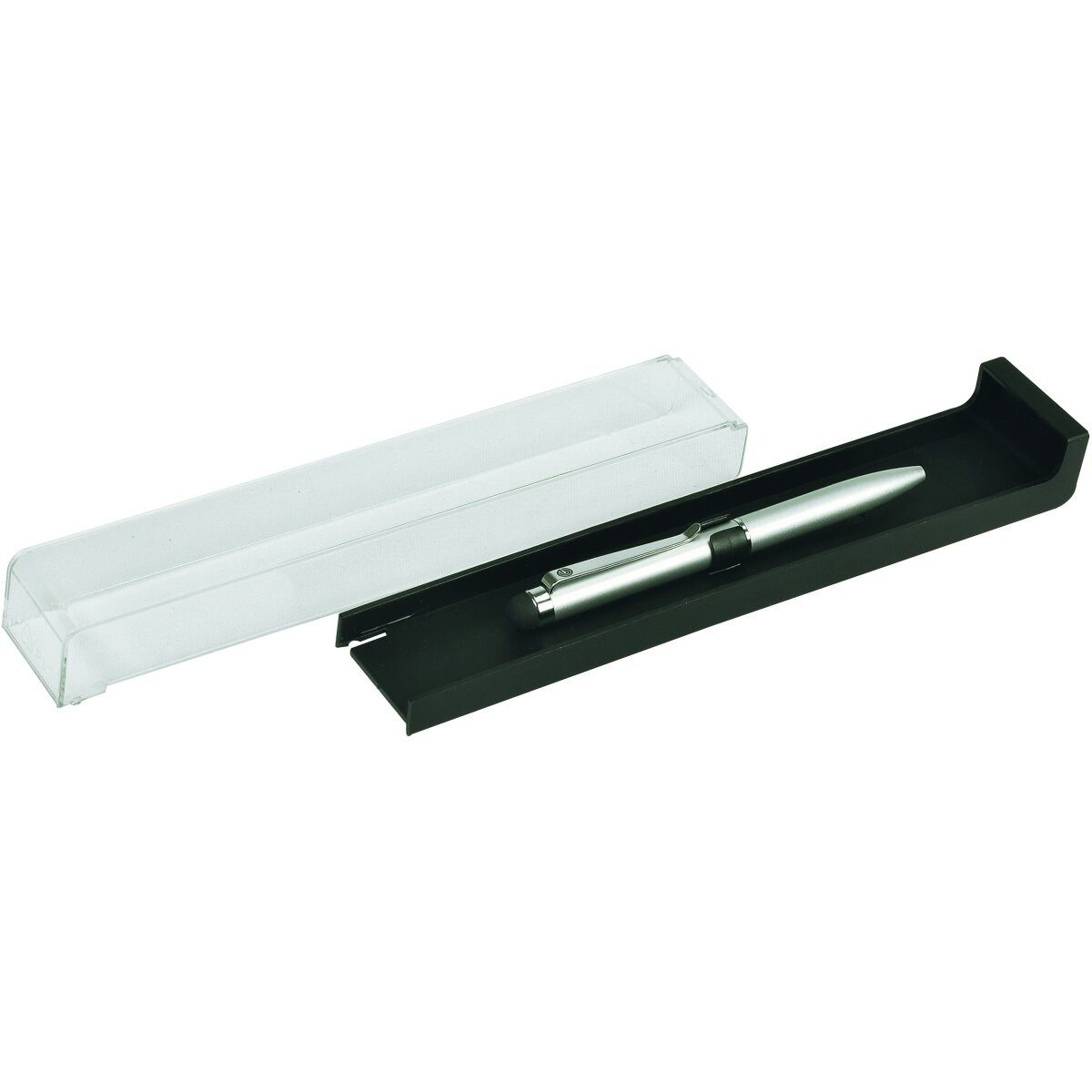 Füllfederhalter Kugelschreiber-Touch Pen 2 in 1 Mini silber Serie Tarent