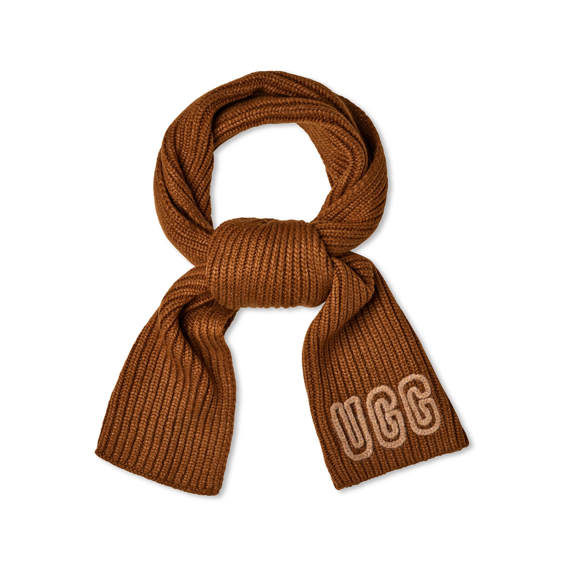 UGG Strickschal Chunky Crafted Rib Scarf, Schal mit Rippenmuster aus grobem günstig online kaufen