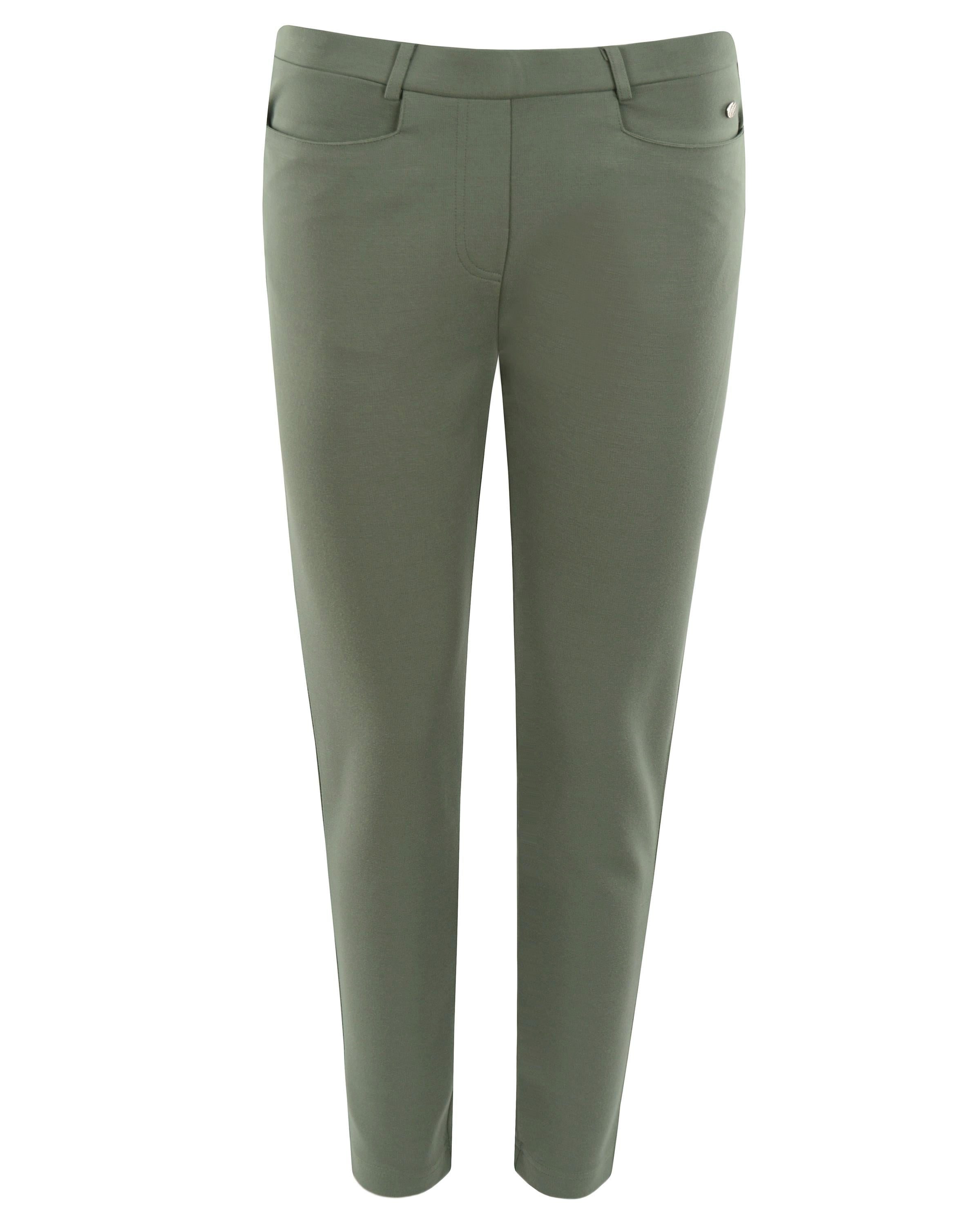 Stretch-Hose Damen 7/8 Interlock-/Stretchhose