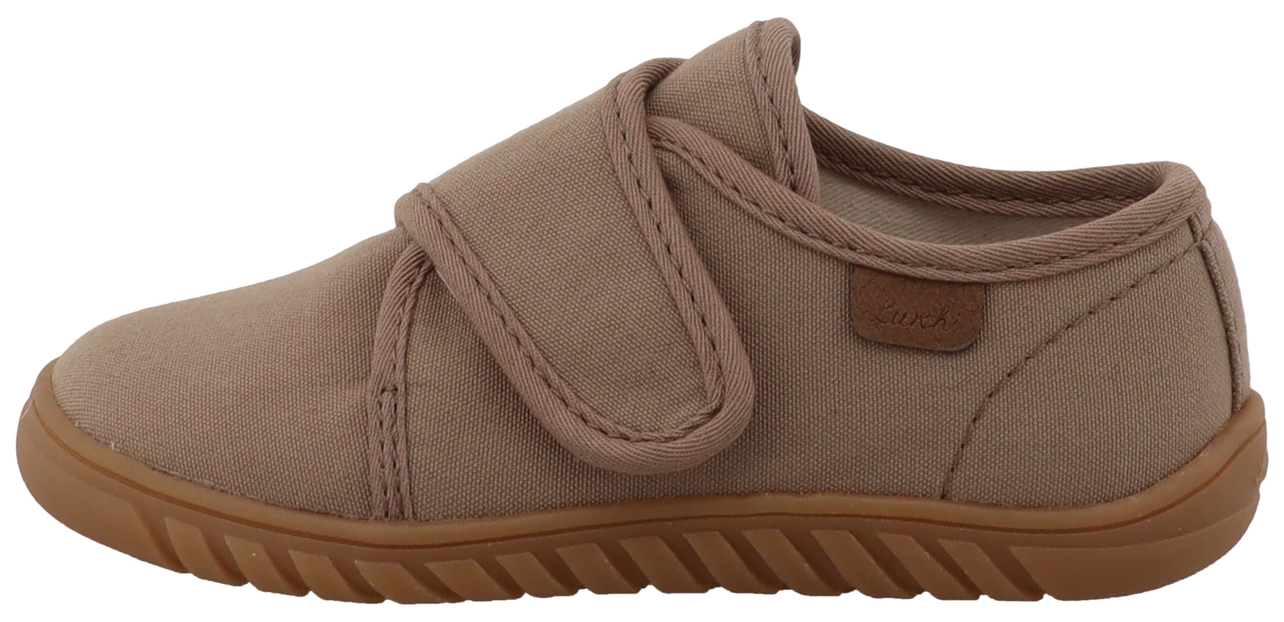 Lurchi Bibu Barefoot Barfußschuh Klettschuh, Hausschuh mit Label, Größenschablone zum Download