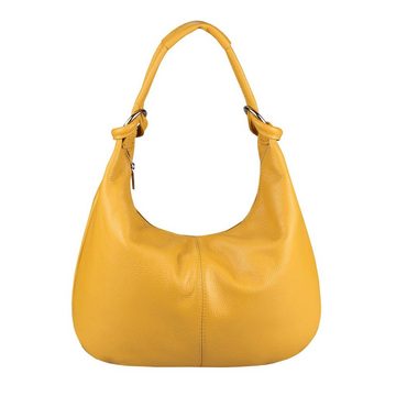ITALYSHOP24 Schultertasche Made in Italy Damen XXL Leder Shopper, als Handtasche, Henkeltasche, Schultertasche tragbar