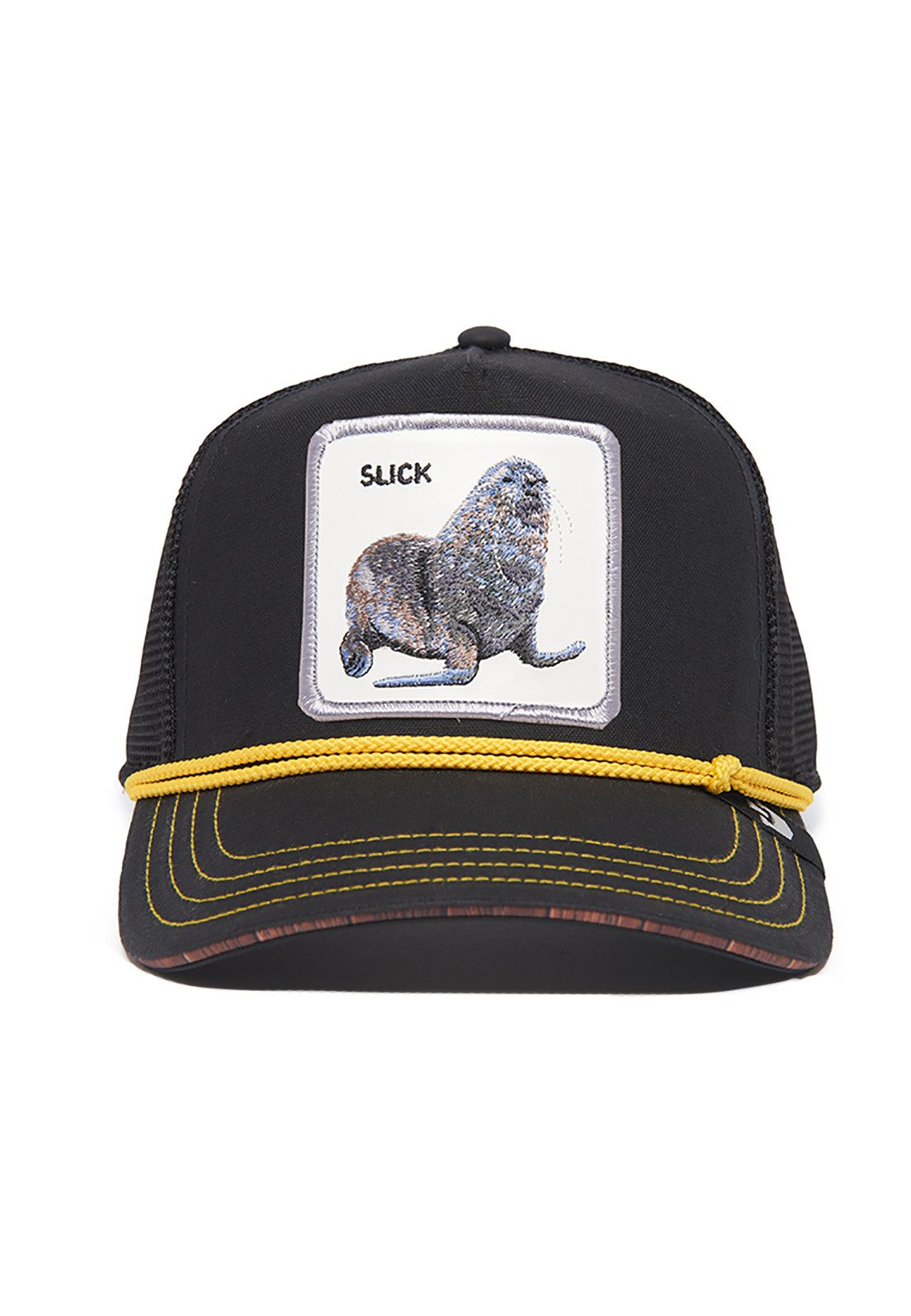GOORIN Bros. Trucker Cap Goorin Bros. Trucker Cap Seal of Approval Schwarz Black