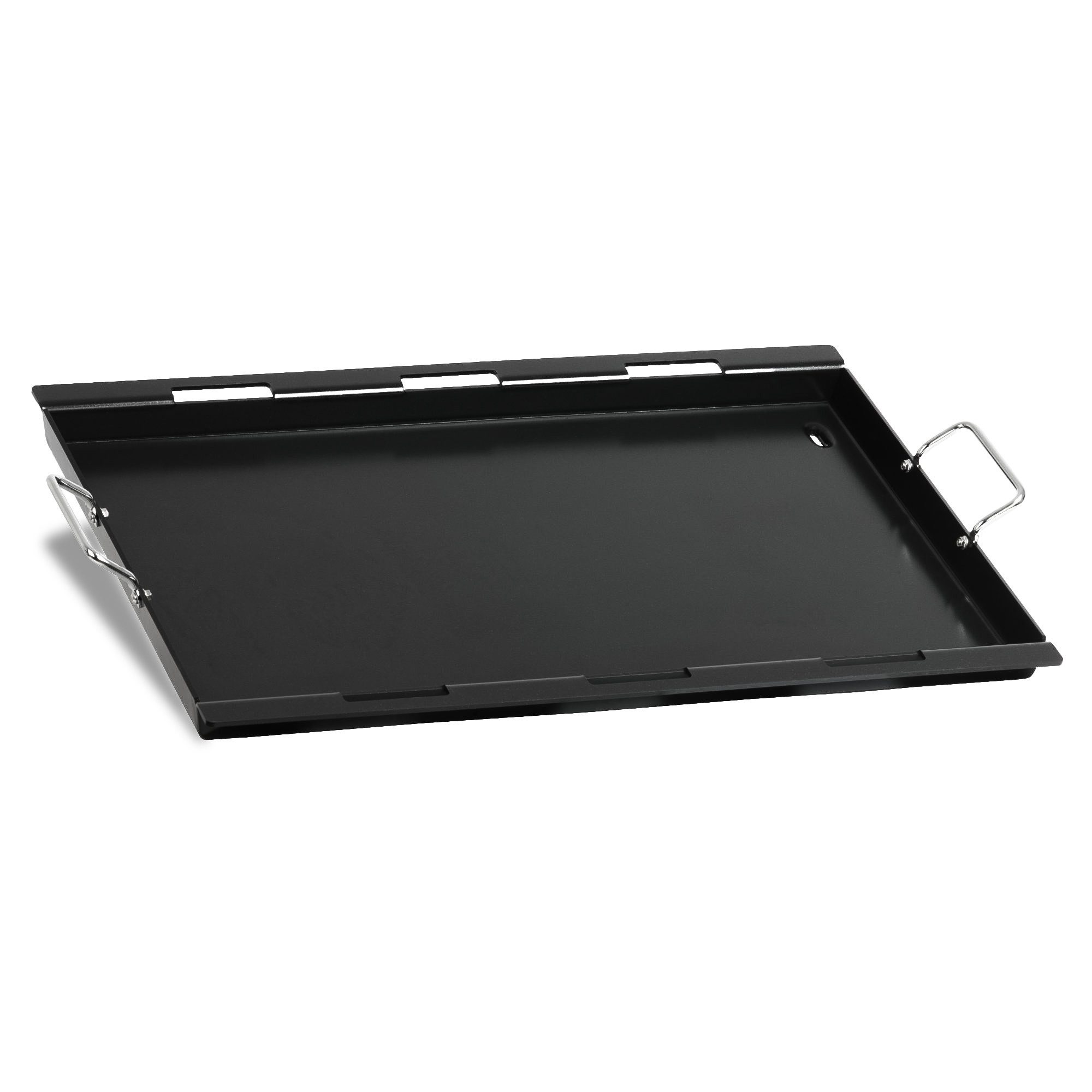 BBQ-Toro Grillplatte Stahl Keramik Grillplatte 67 x 47,5 cm, Keramikbeschichtete Grillplat, Einfache Reinigung