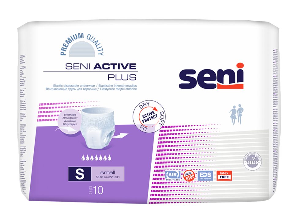 Inkontinenz-Pants Seni Active Plus 8x 10 Stück