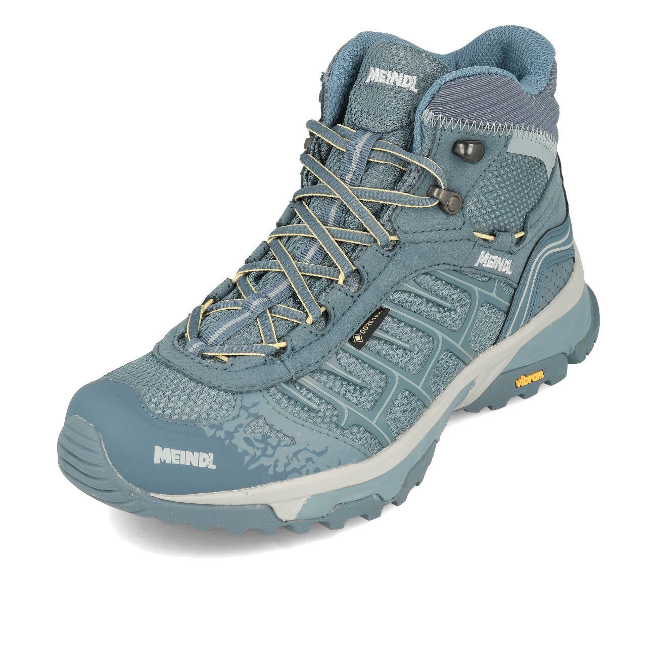 Meindl Meindl Finale Lady Mid GTX Damen Eisgrau Gelb Outdoorschuh