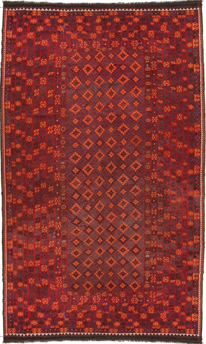 Orientteppich Kelim Afghan Antik 295x495 Handgewebter Orientteppich, Nain Trading, rechteckig, Höhe: 3 mm