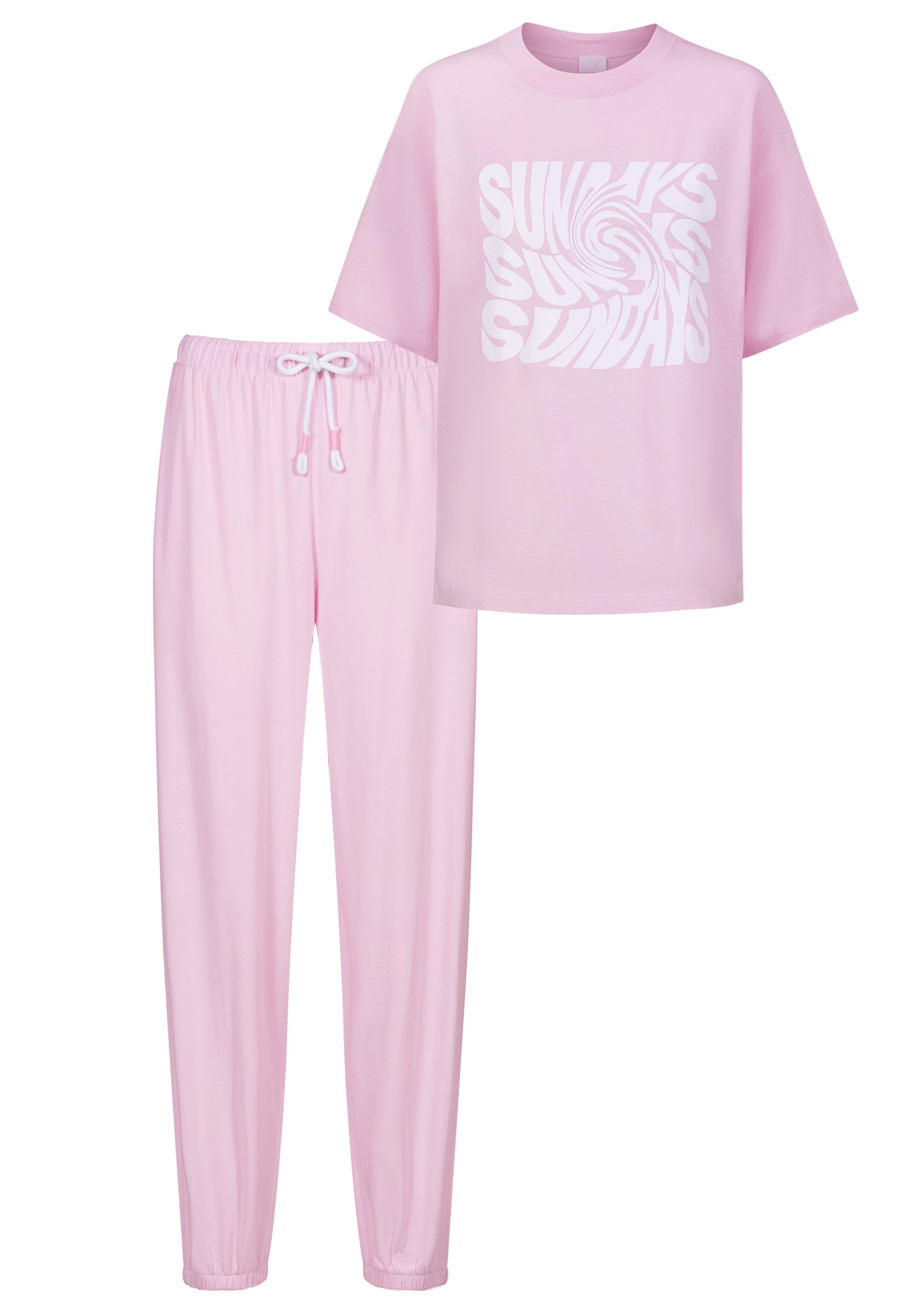 Mey Pyjama Solid Love (Set, 2 tlg) Schlafanzug - Baumwolle - Atmungsaktiv